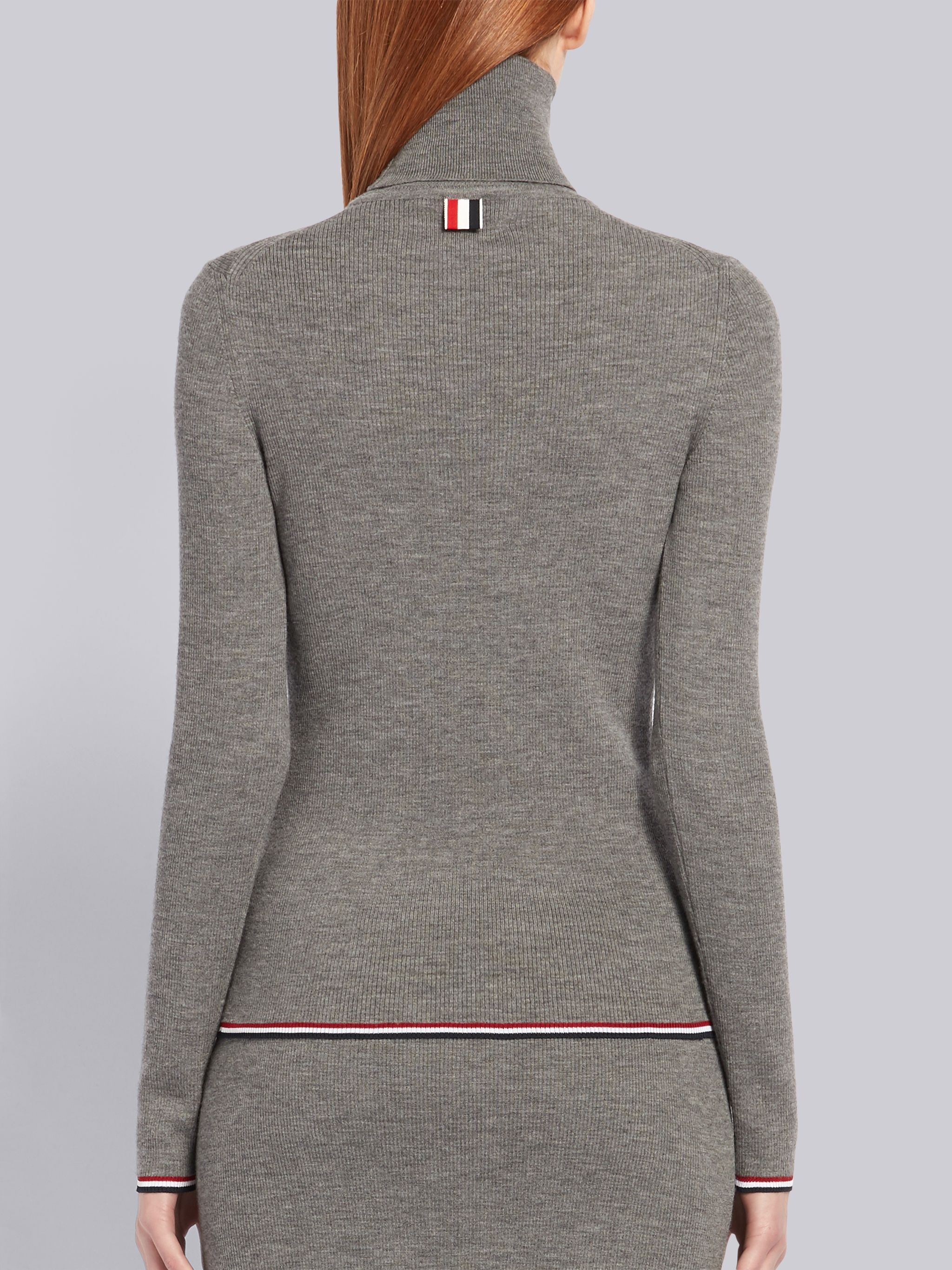 RWB Tipping Stripe Merino Turtleneck - 3