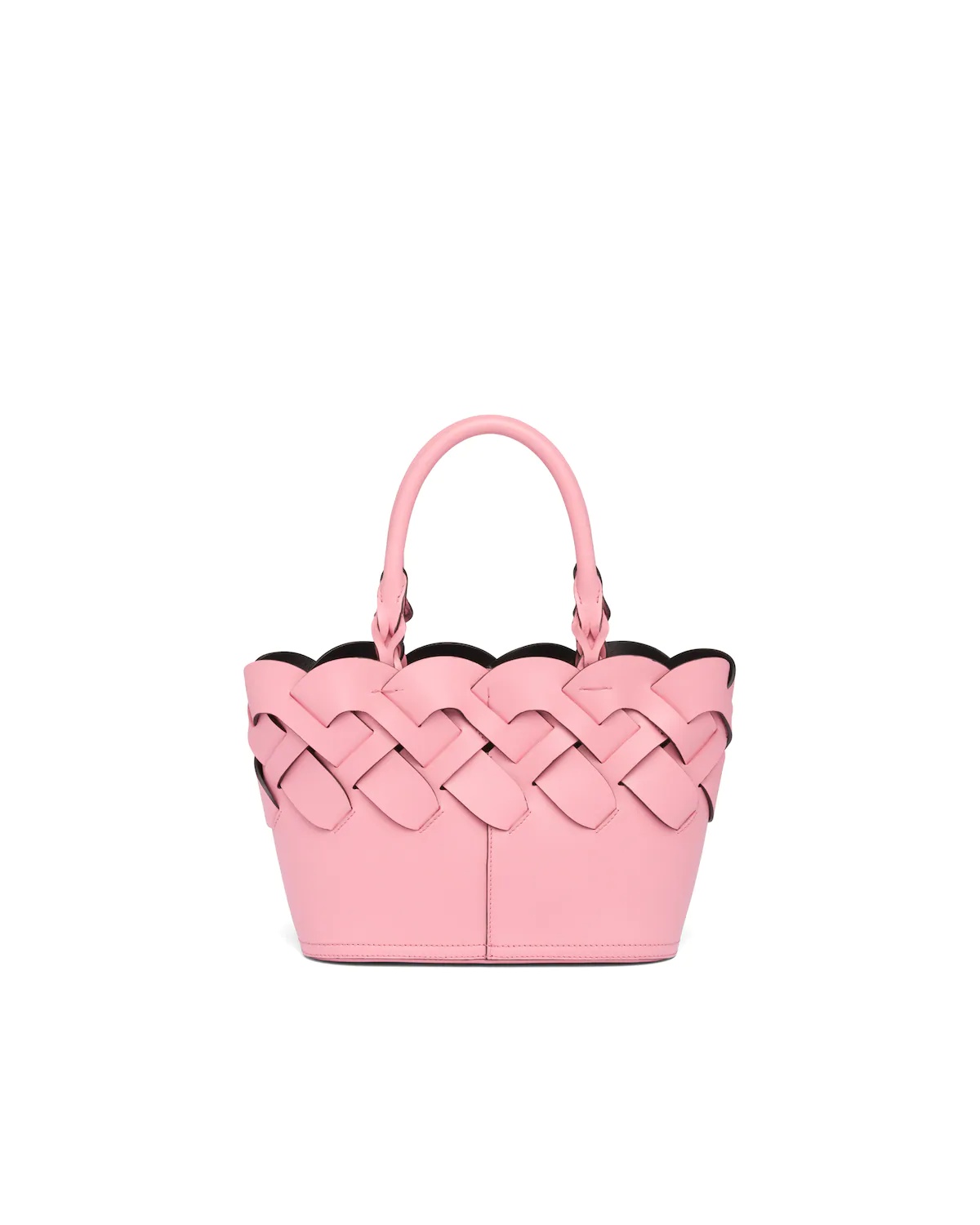 Leather Prada Tress Tote - 4