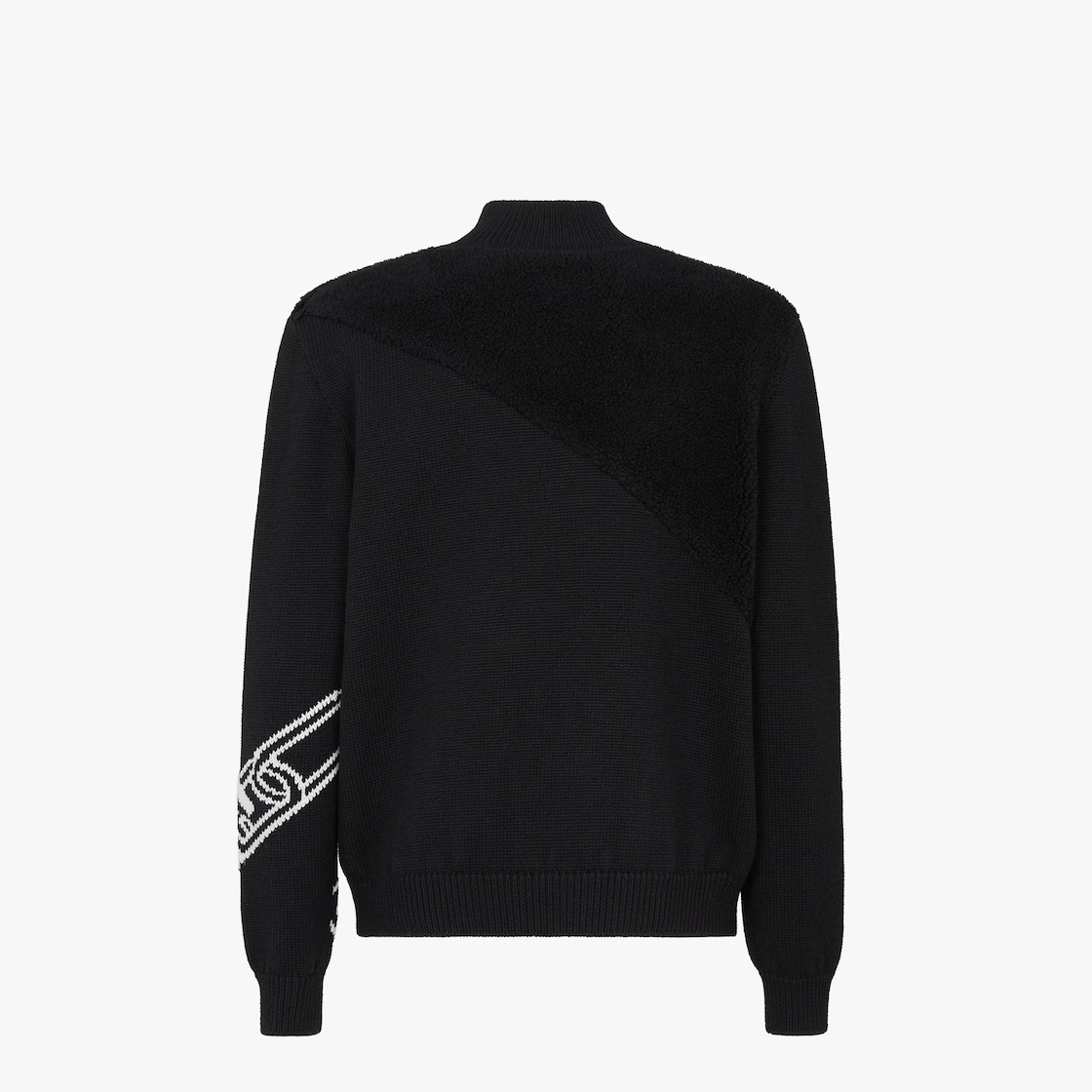 Black wool pullover - 2