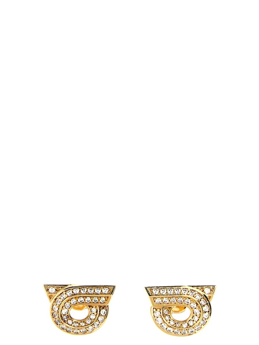 FERRAGAMO 'GANCINI' EARRINGS - 1