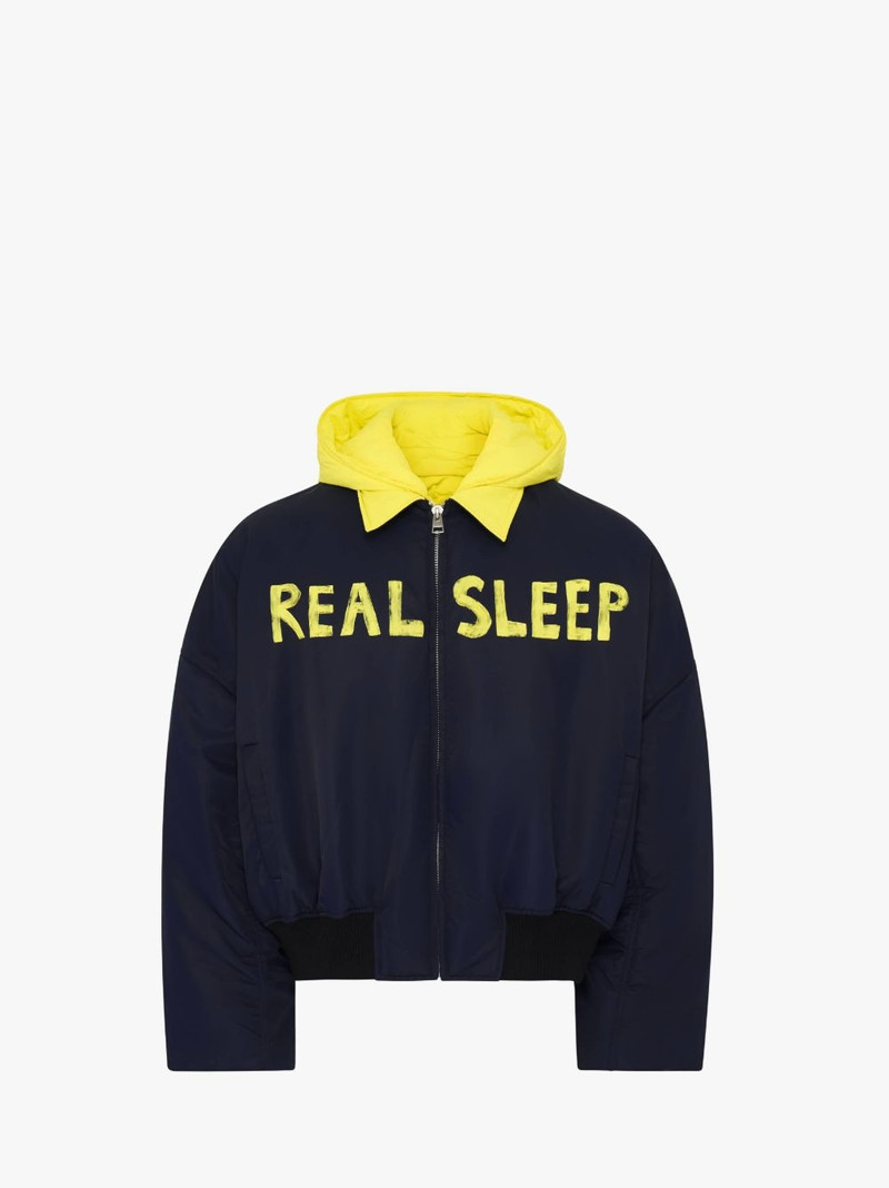 REAL SLEEP BOMBER JACKET 1