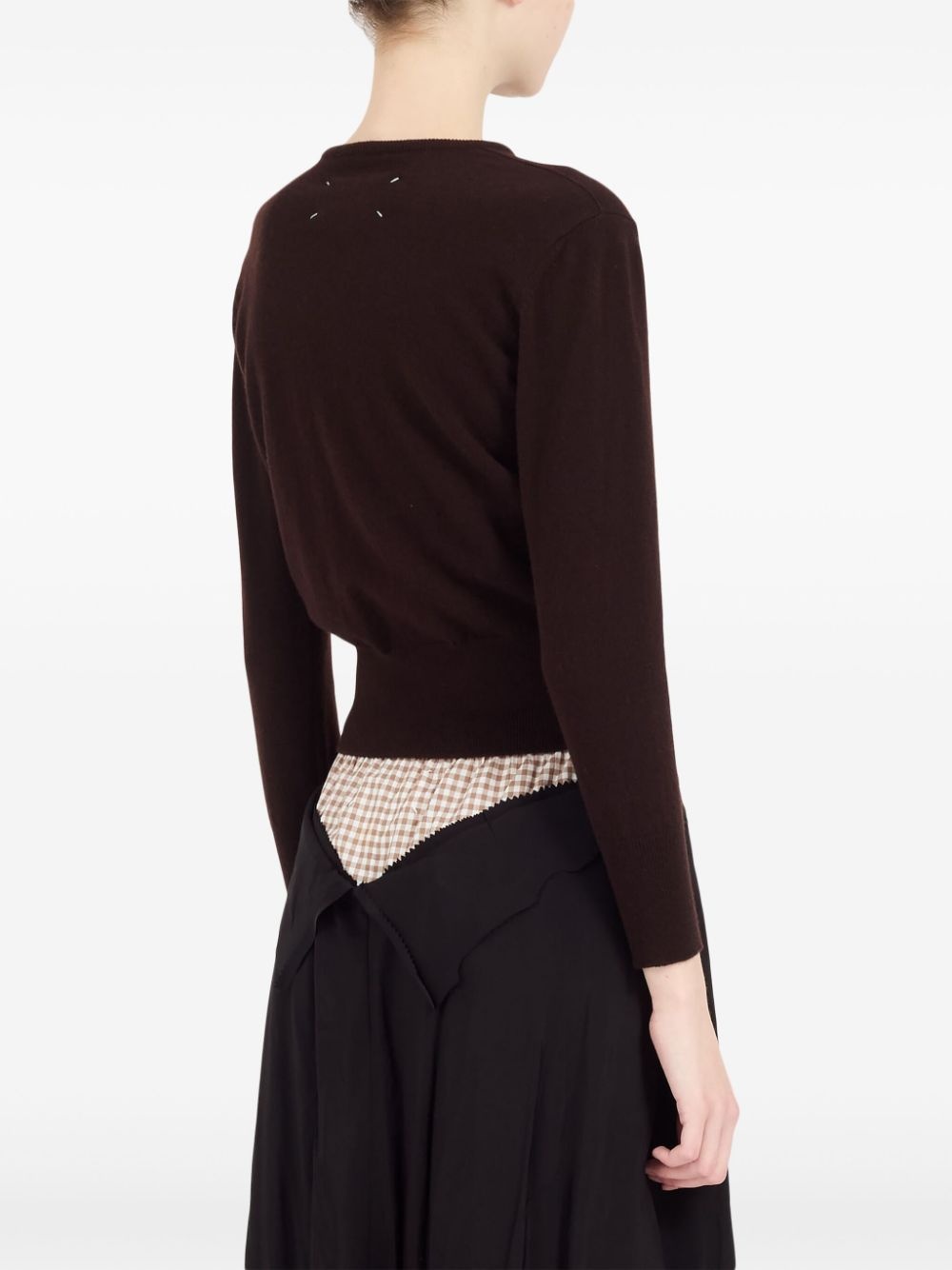 virgin wool cardigan - 5