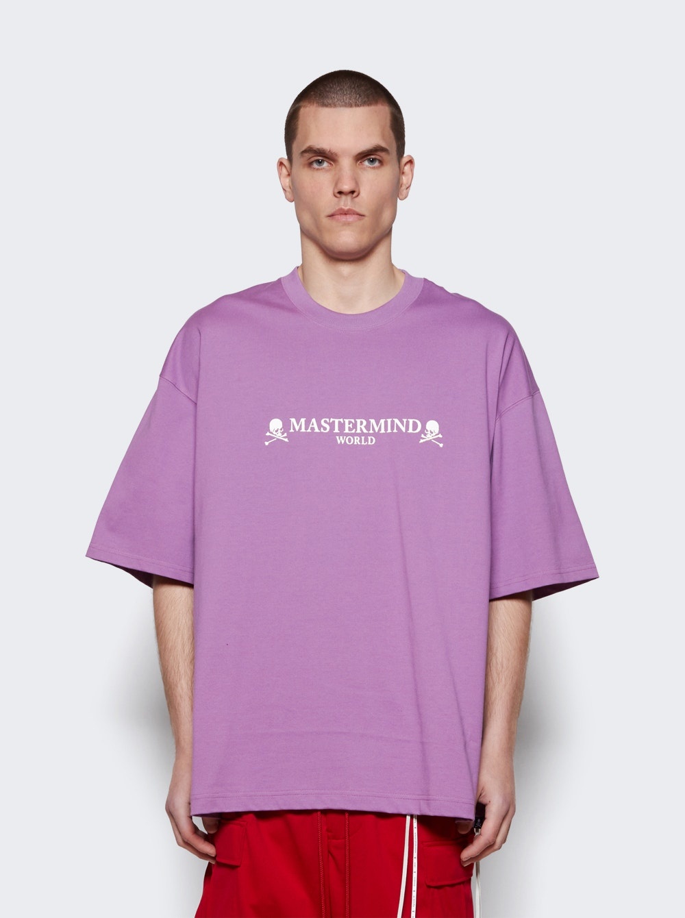 Logo and Skull T-Shirt Lavender - 3