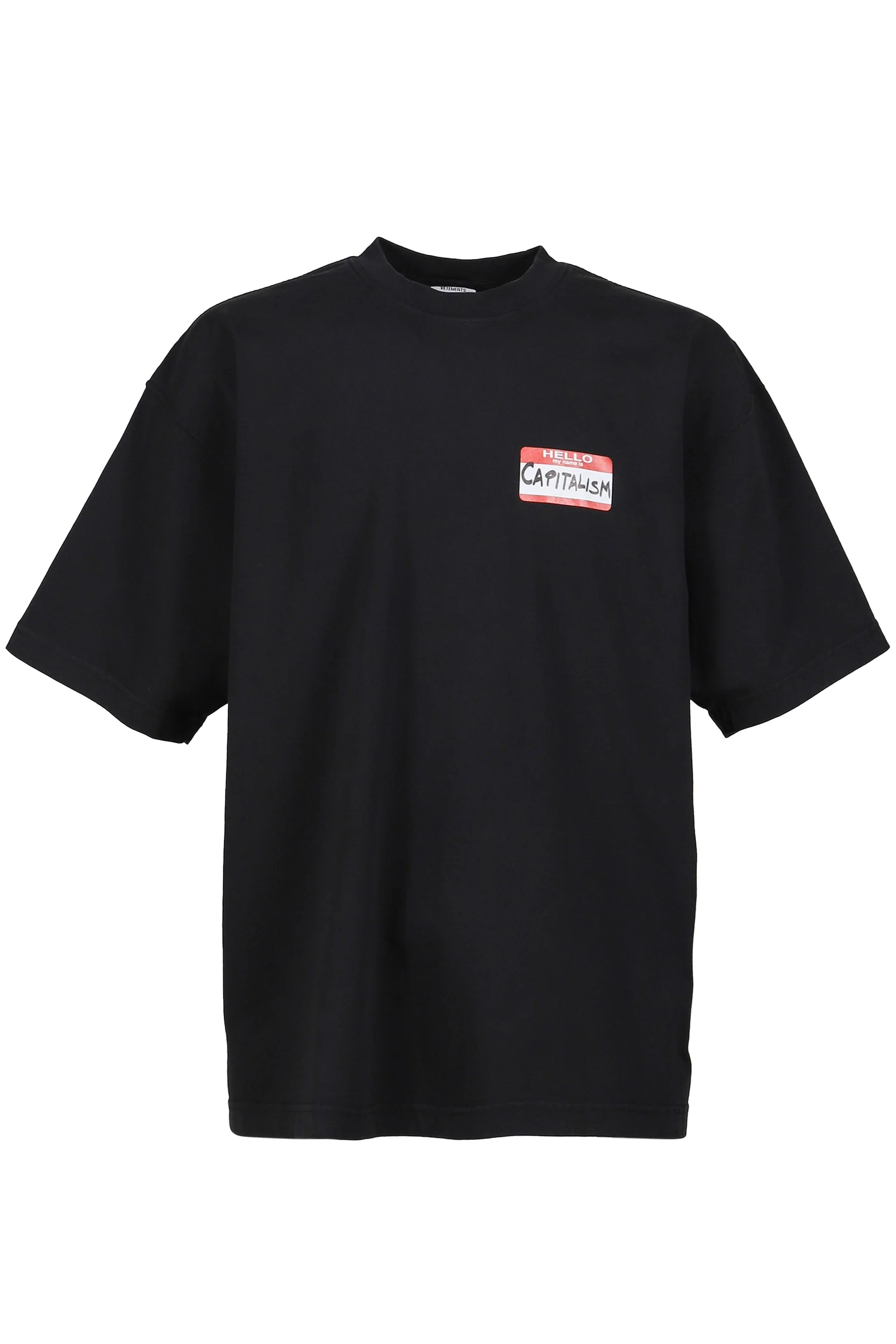 STICKER T-SHIRT / BLK - 1