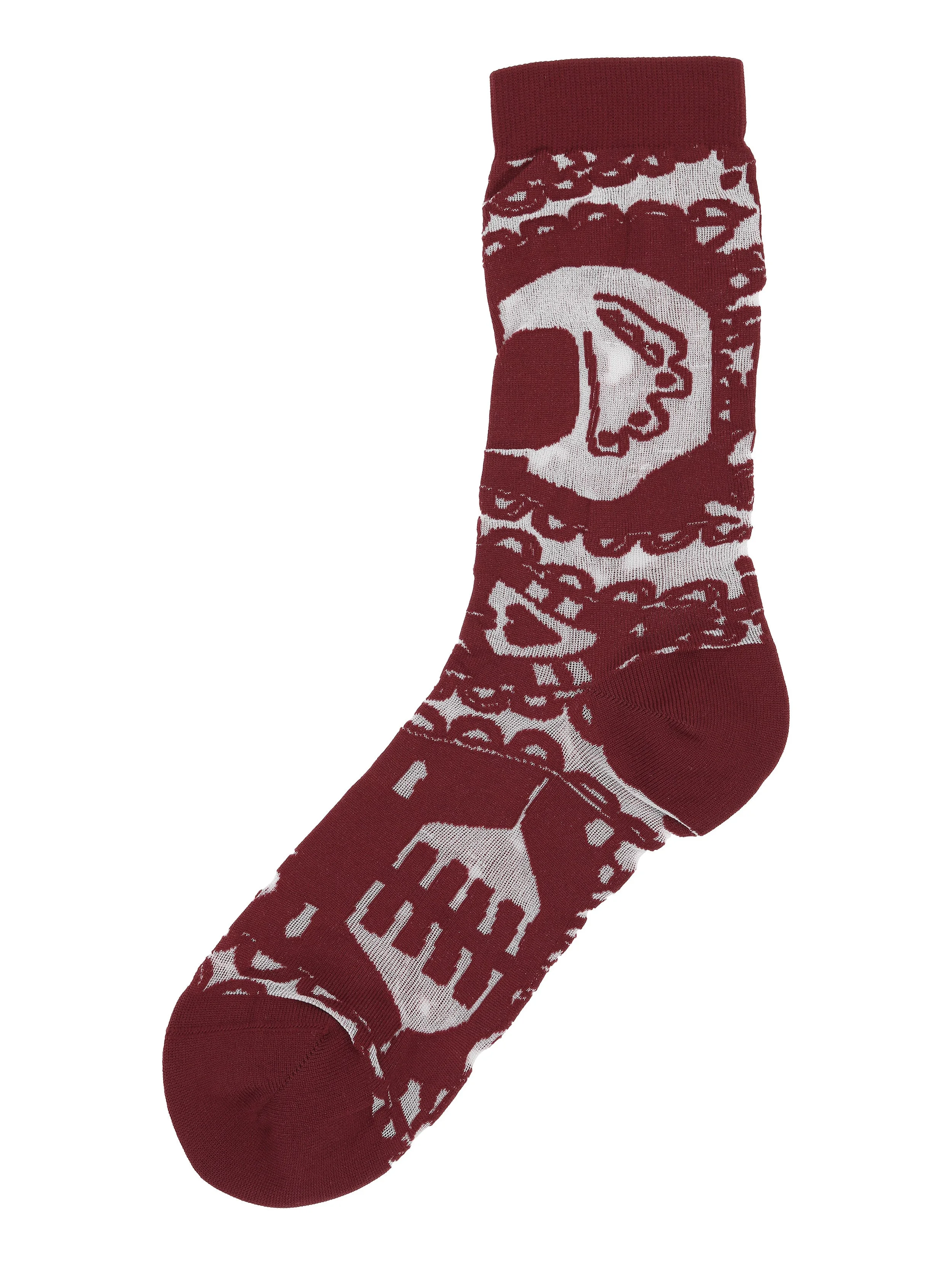 VICTORIAN SOCKS FEMME - LILAC VICTORIAN - 1