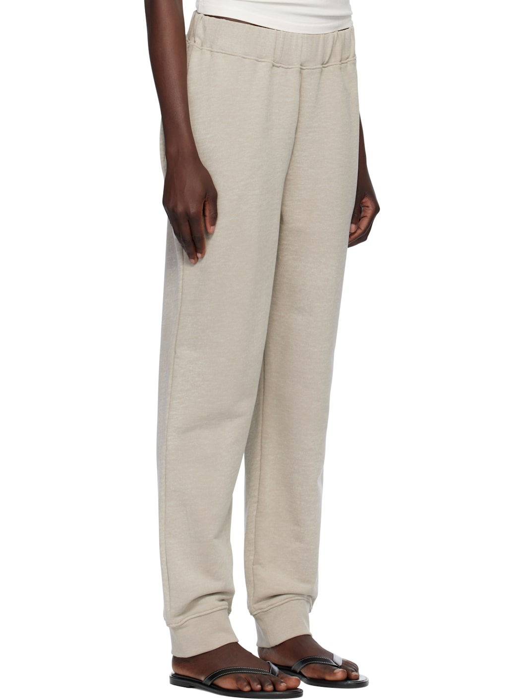 Gray Terry Lounge Pants - 2