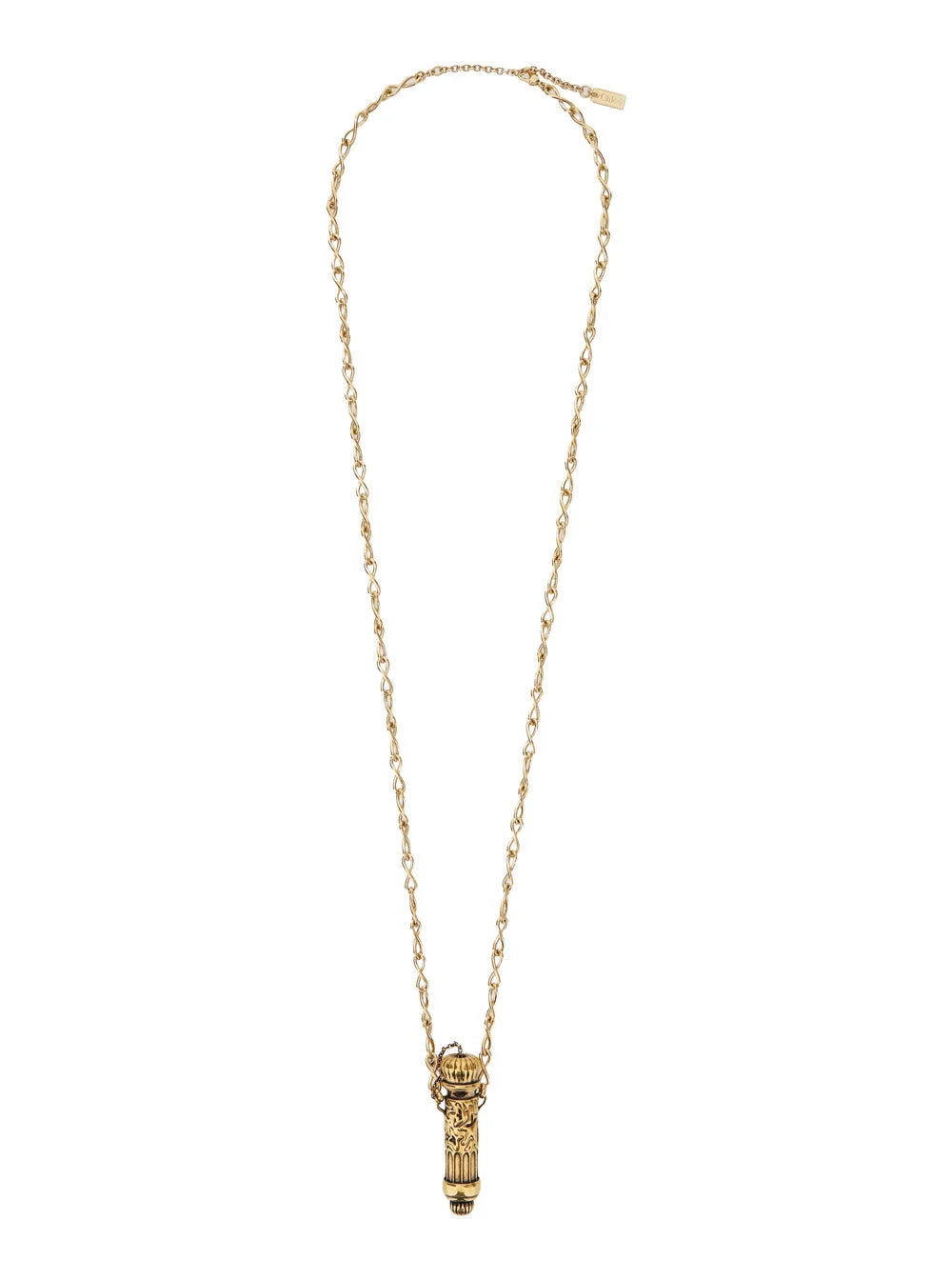 Chloé Women Gold Colored Chain Necklace With Pendant In Metal Woman - 1