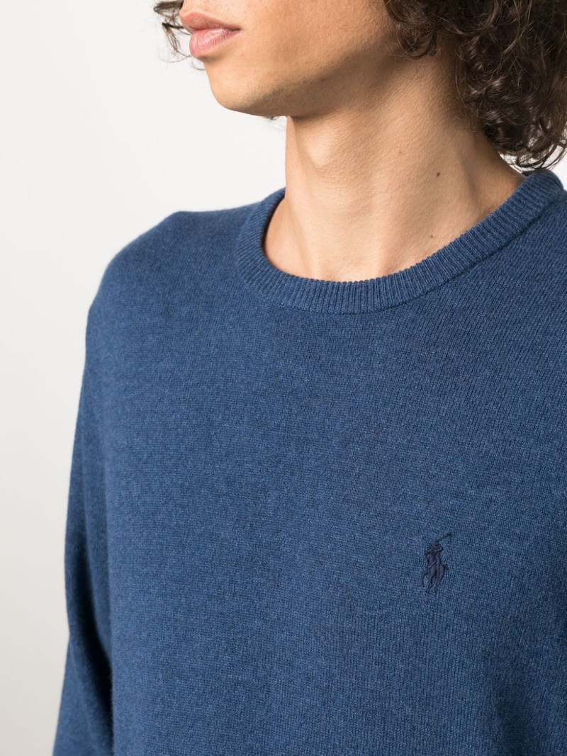 Polo-Pony-embroidered wool jumper 5