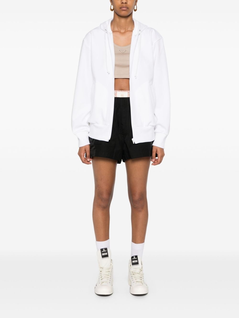 signature heart-patch hoodie - 3
