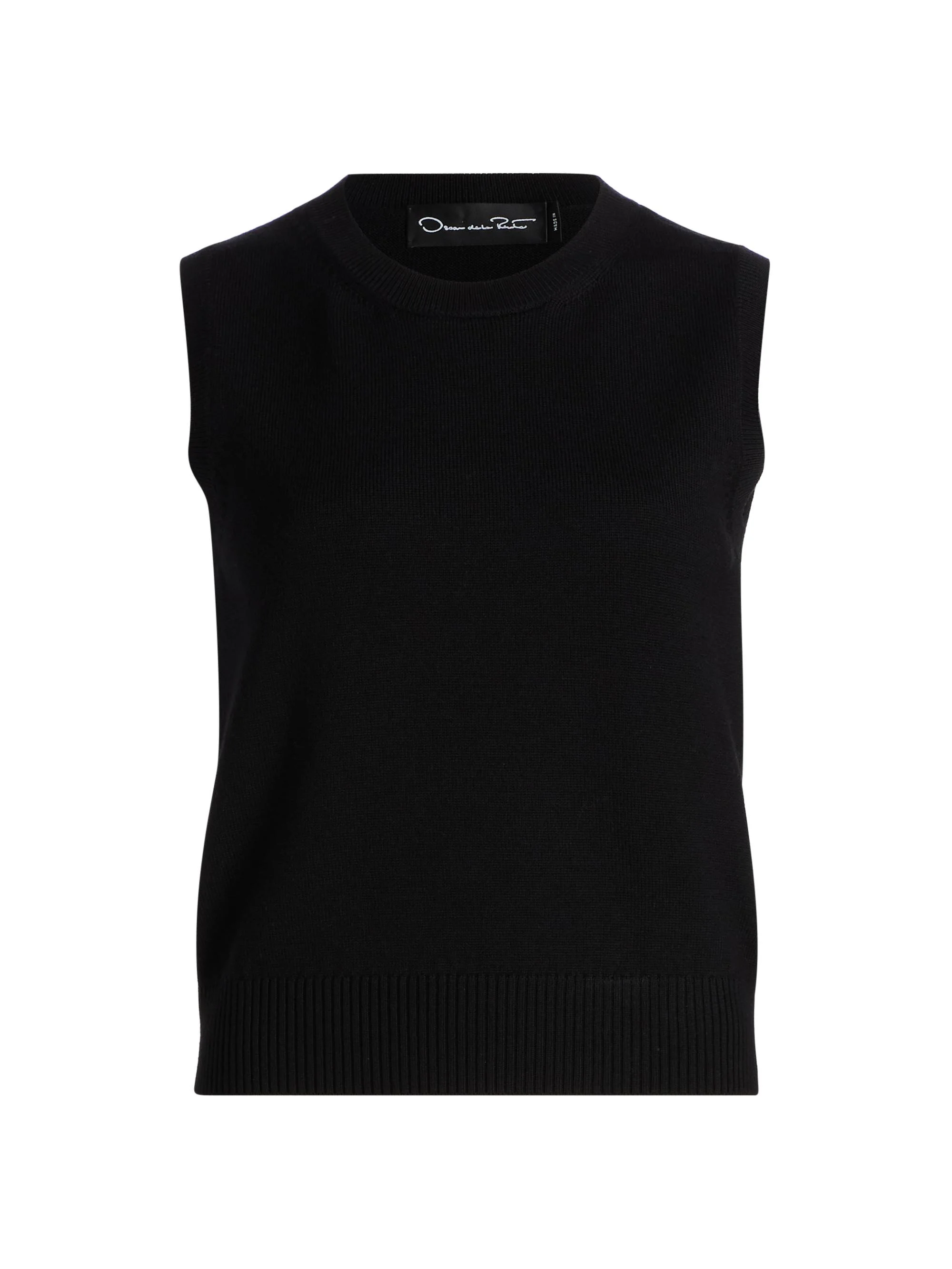 Women's Virgin Wool Tank - Black - 1