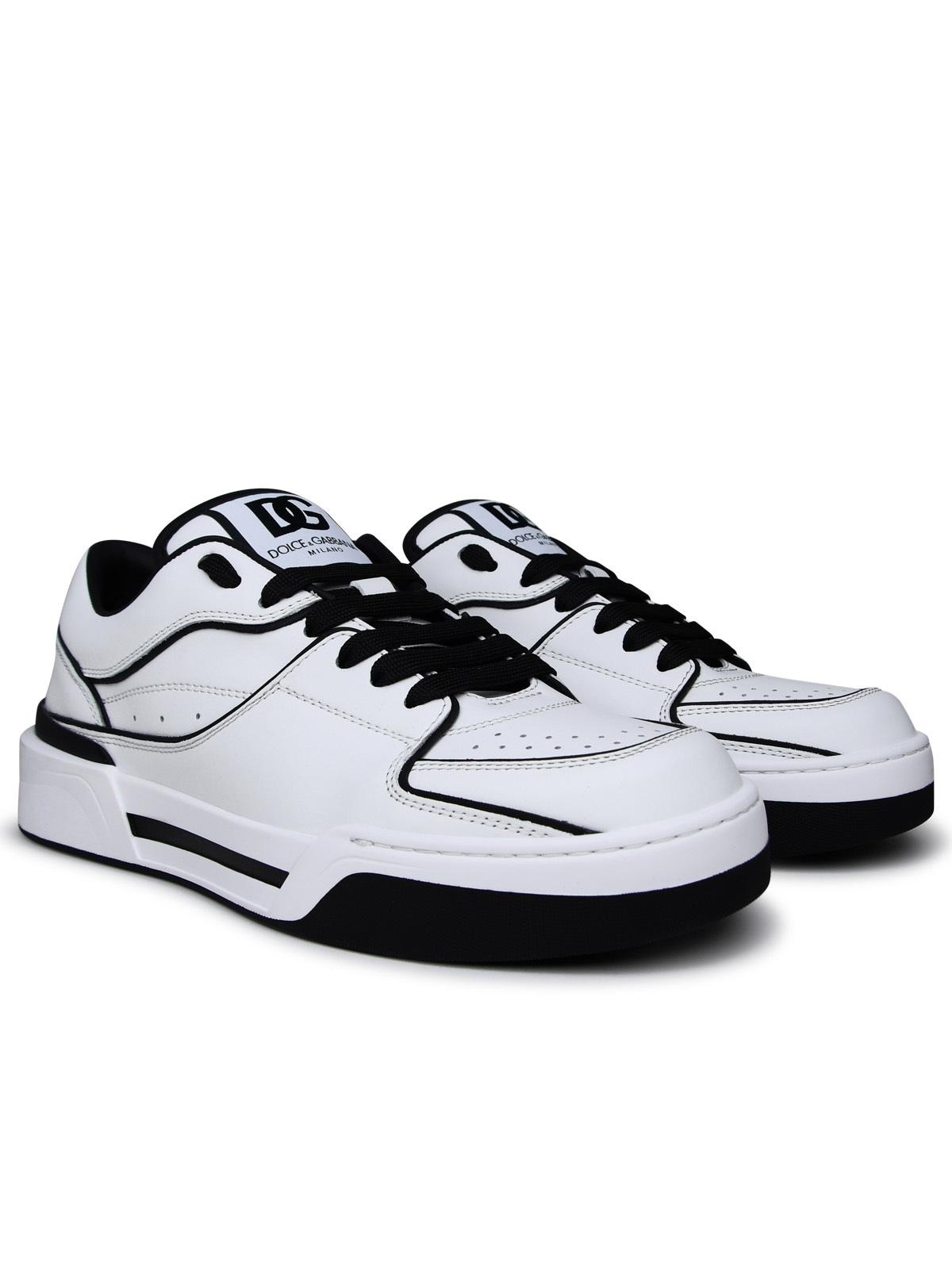 Dolce & Gabbana Man Dolce & Gabbana New Roma White Leather Sneakers - 2