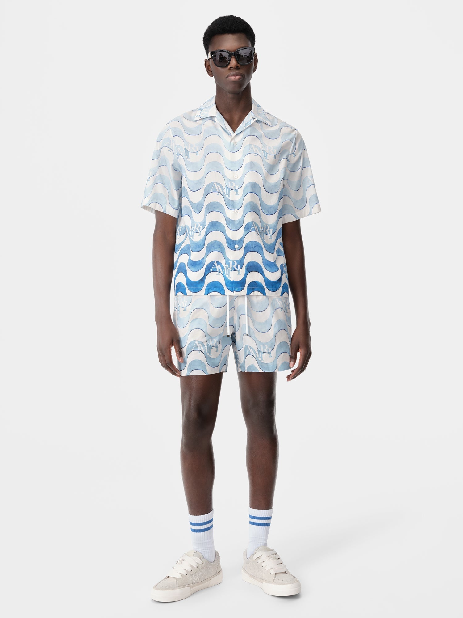 AMIRI STAGGERED SWIM TRUNK - 2