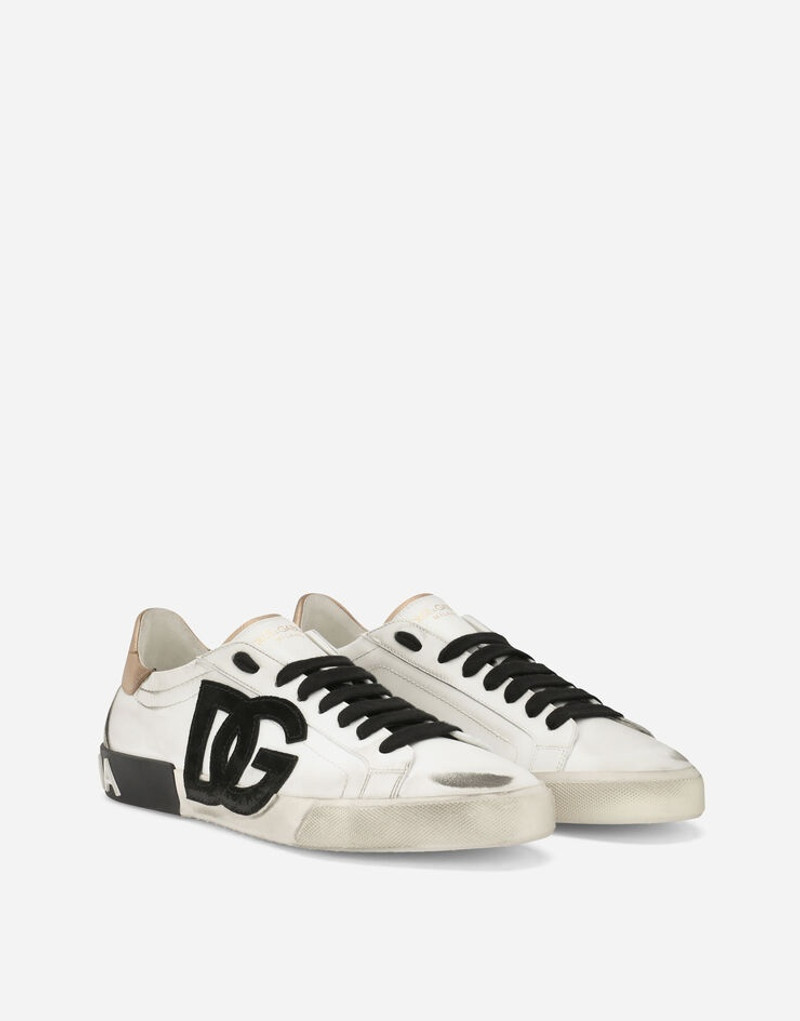 Calfskin Portofino Vintage sneakers 2
