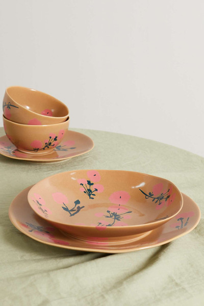 BERNADETTE Set of two 22cm ceramic pasta bowls outlook