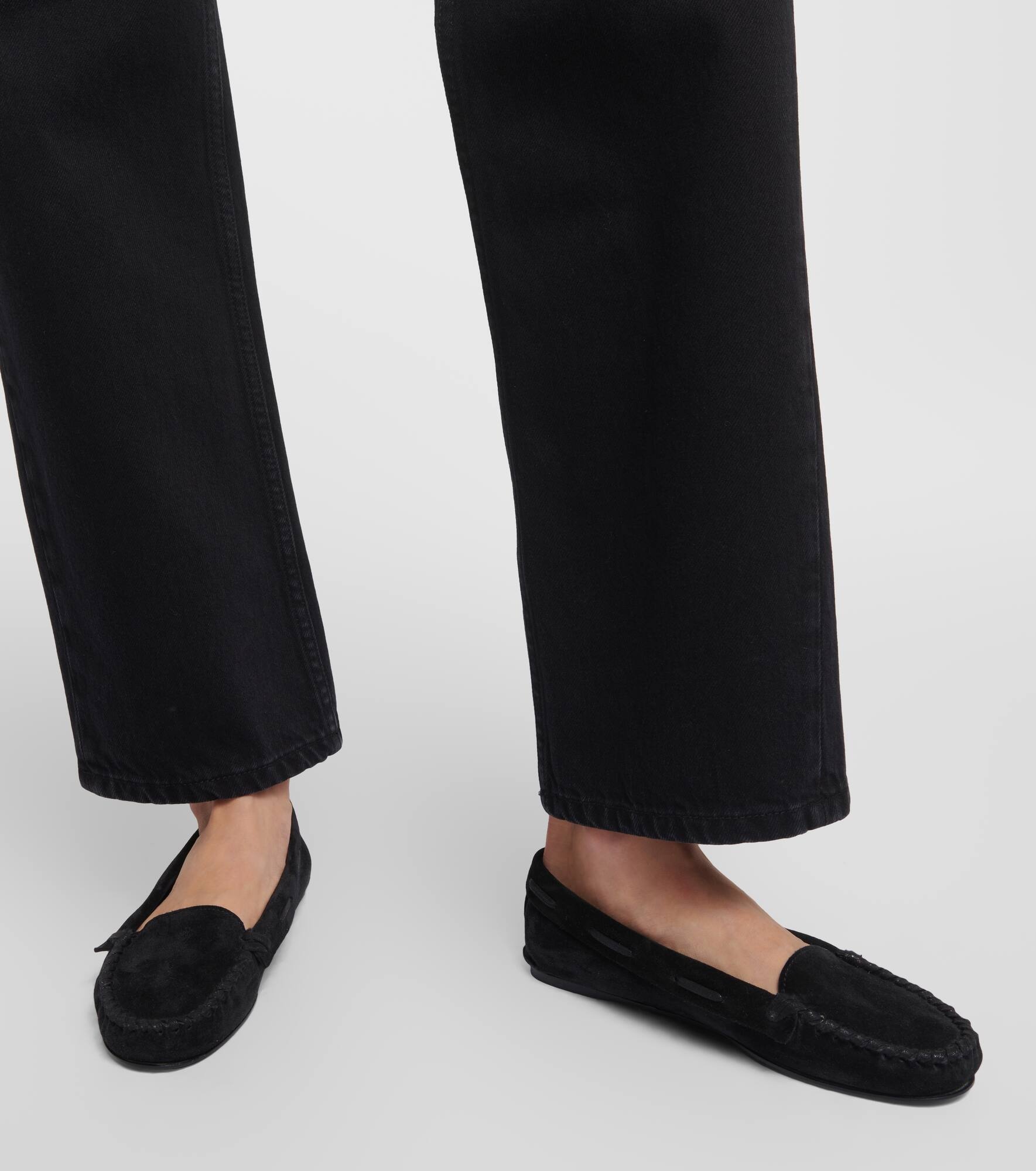Mabel suede loafers - 4