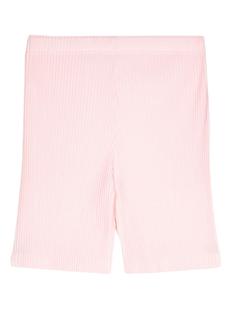 ISSEY MIYAKE May plissé pleated bermuda shorts outlook