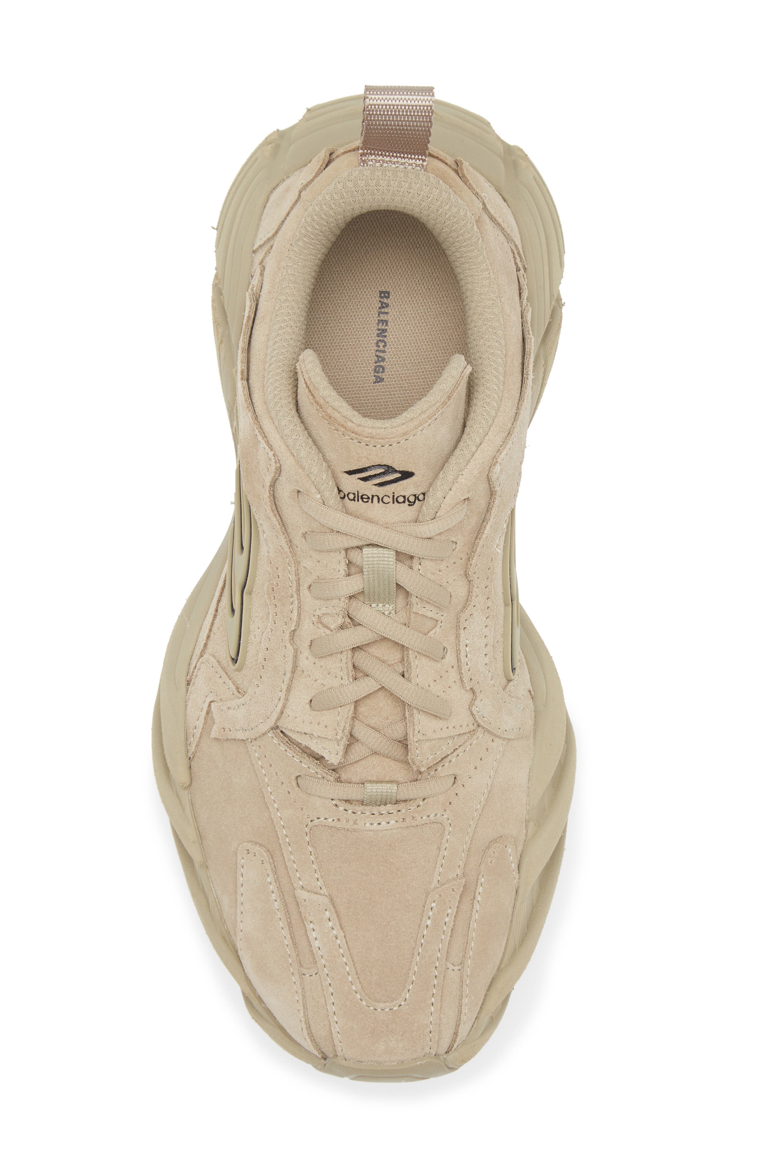 Balenciaga Monday 3B Logo Low Top Sneaker in Beige at Nordstrom - 4