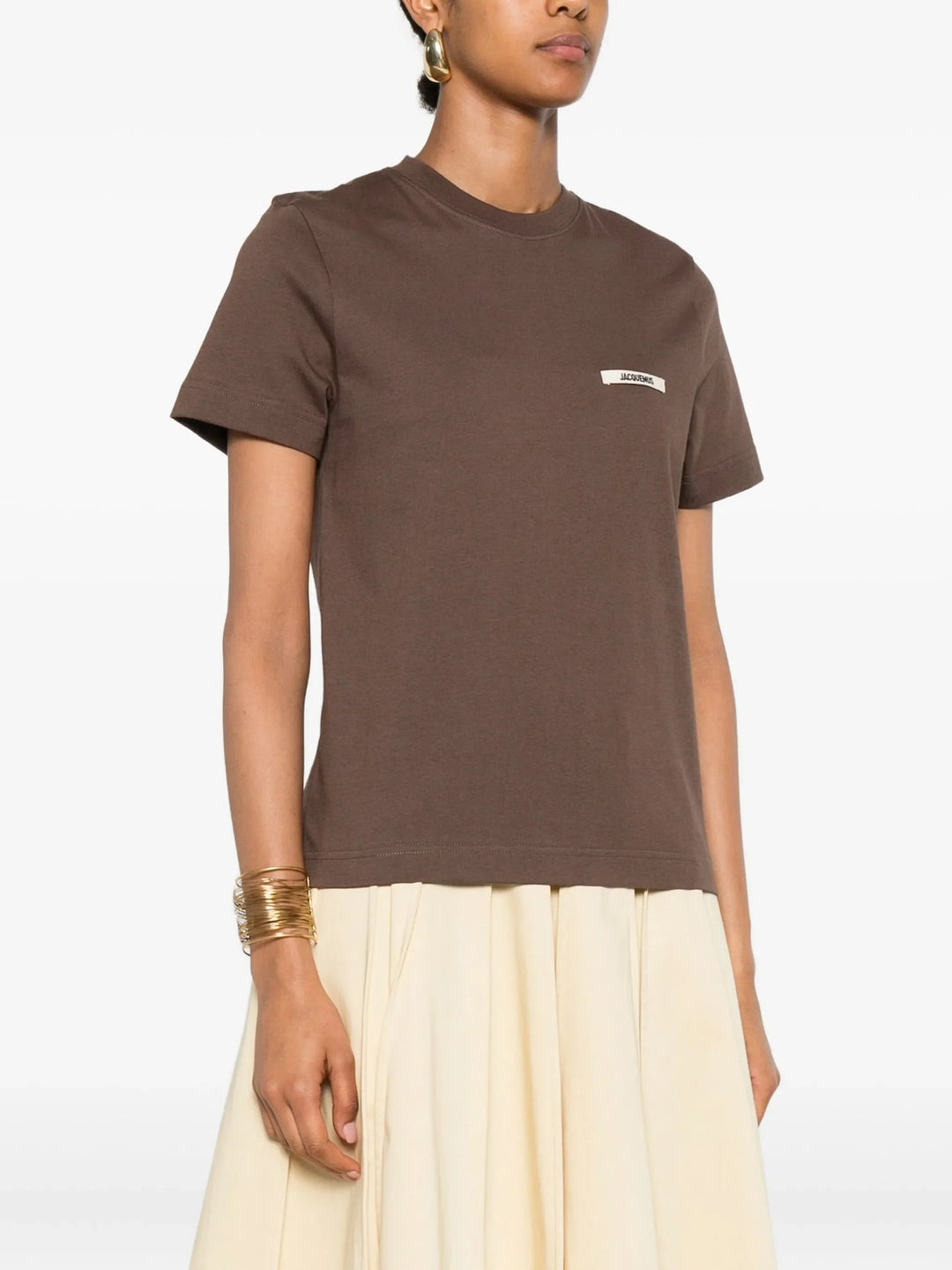 Le T-Shirt Gros Grain Manches Courtes - 3