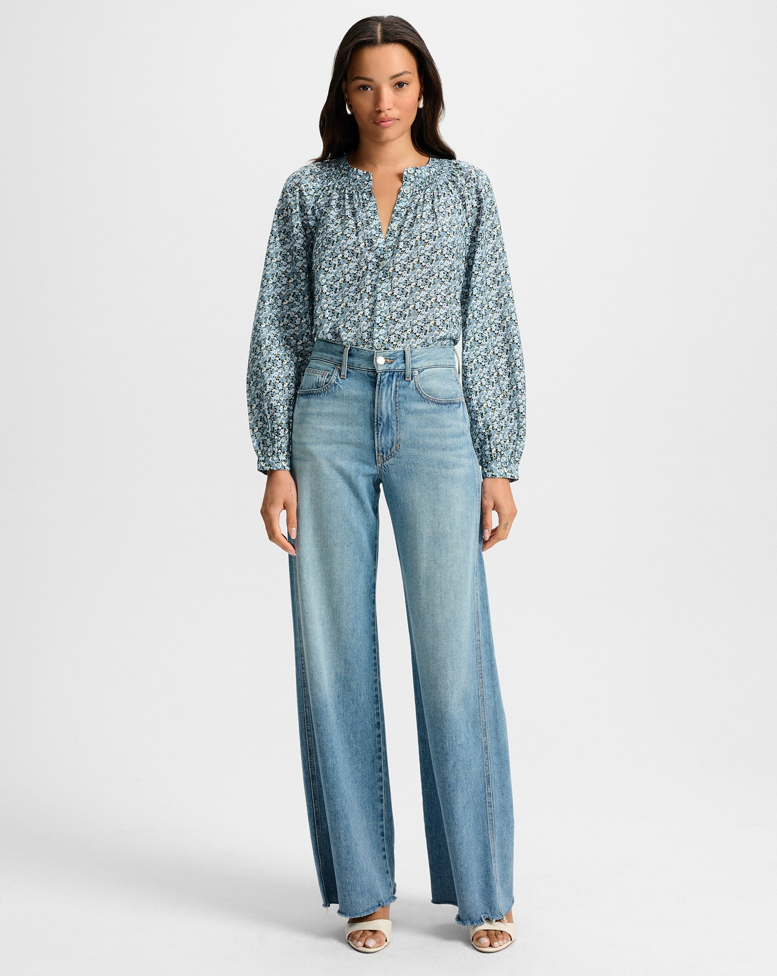 MADGE FLORAL BLOUSE - 3