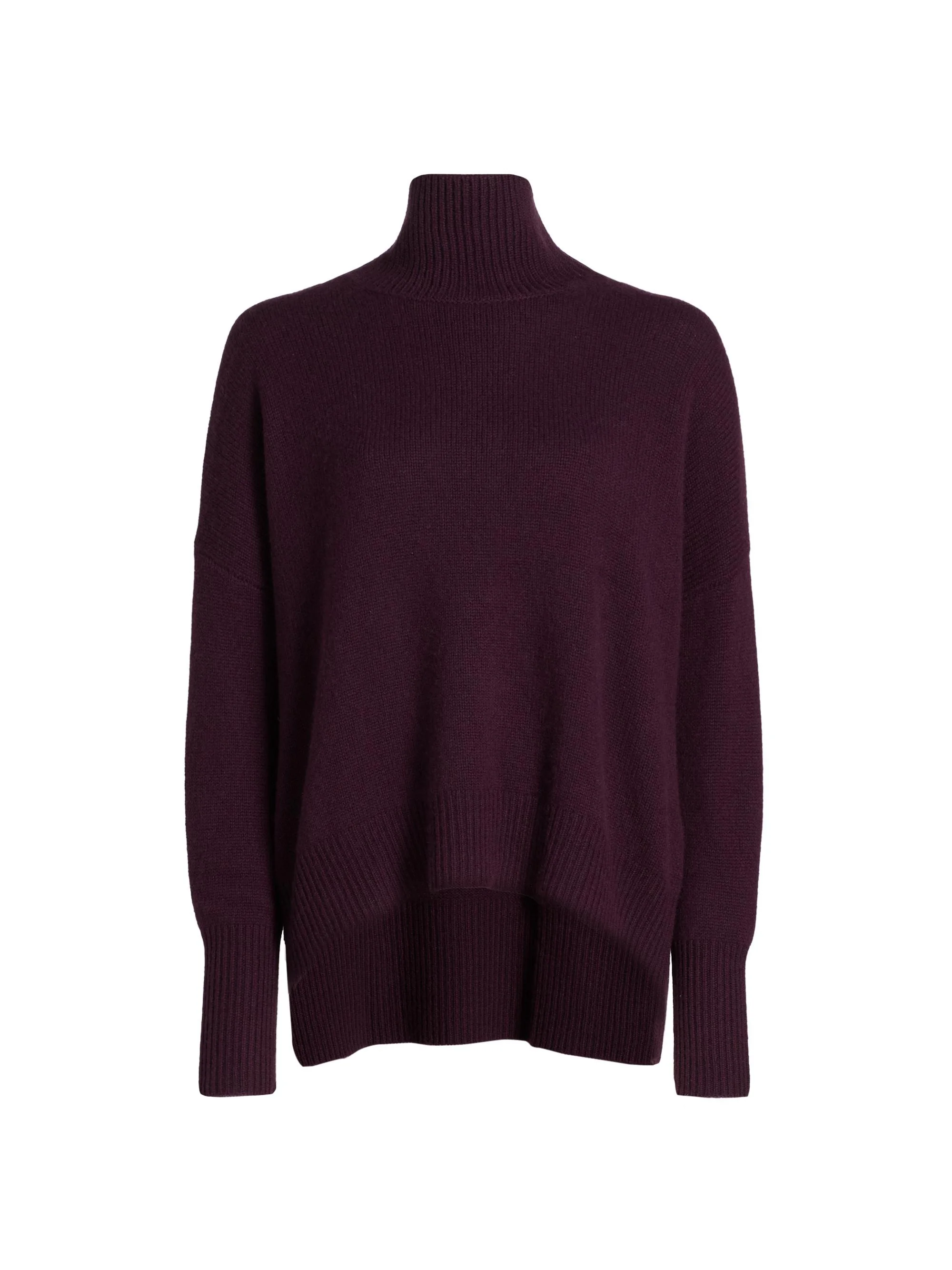 Women's Heidi Relaxed-Fit Cashmere Sweater - Mahogany - 1