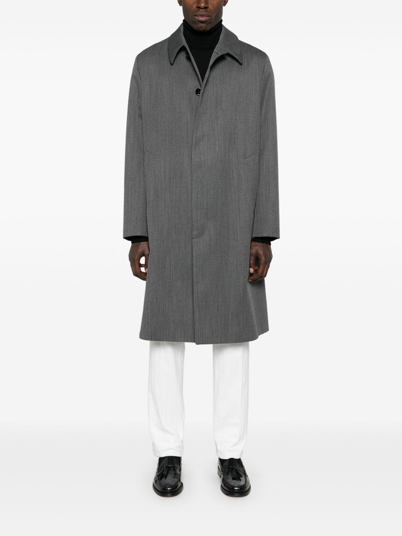 LARDINI wool coat outlook
