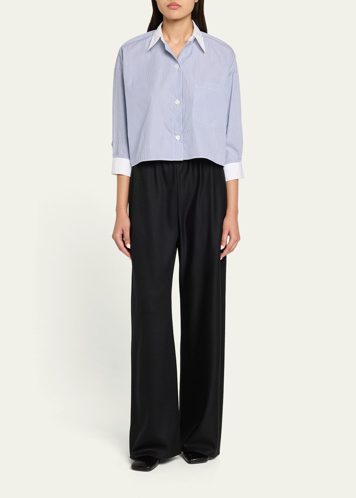 Soon To Be Ex Striped Button-Front Shirt - 2