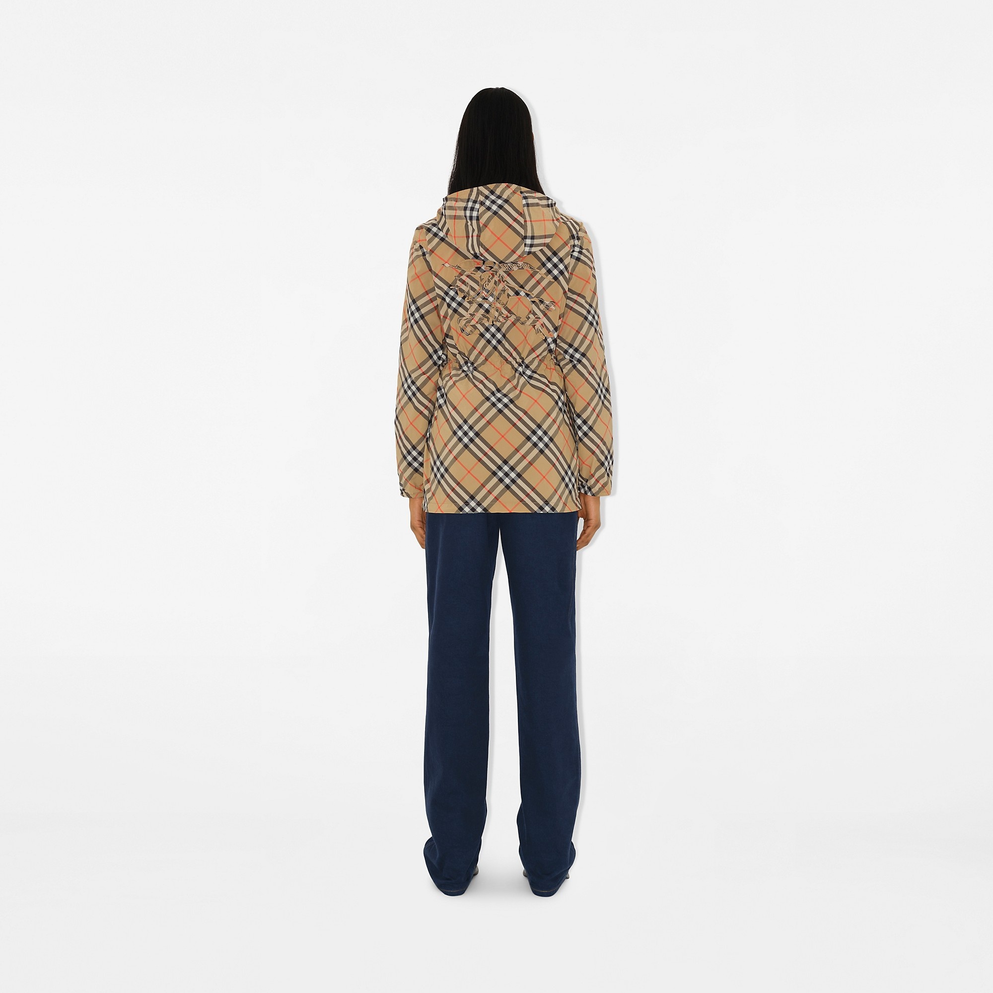 Check Nylon Jacket - 4