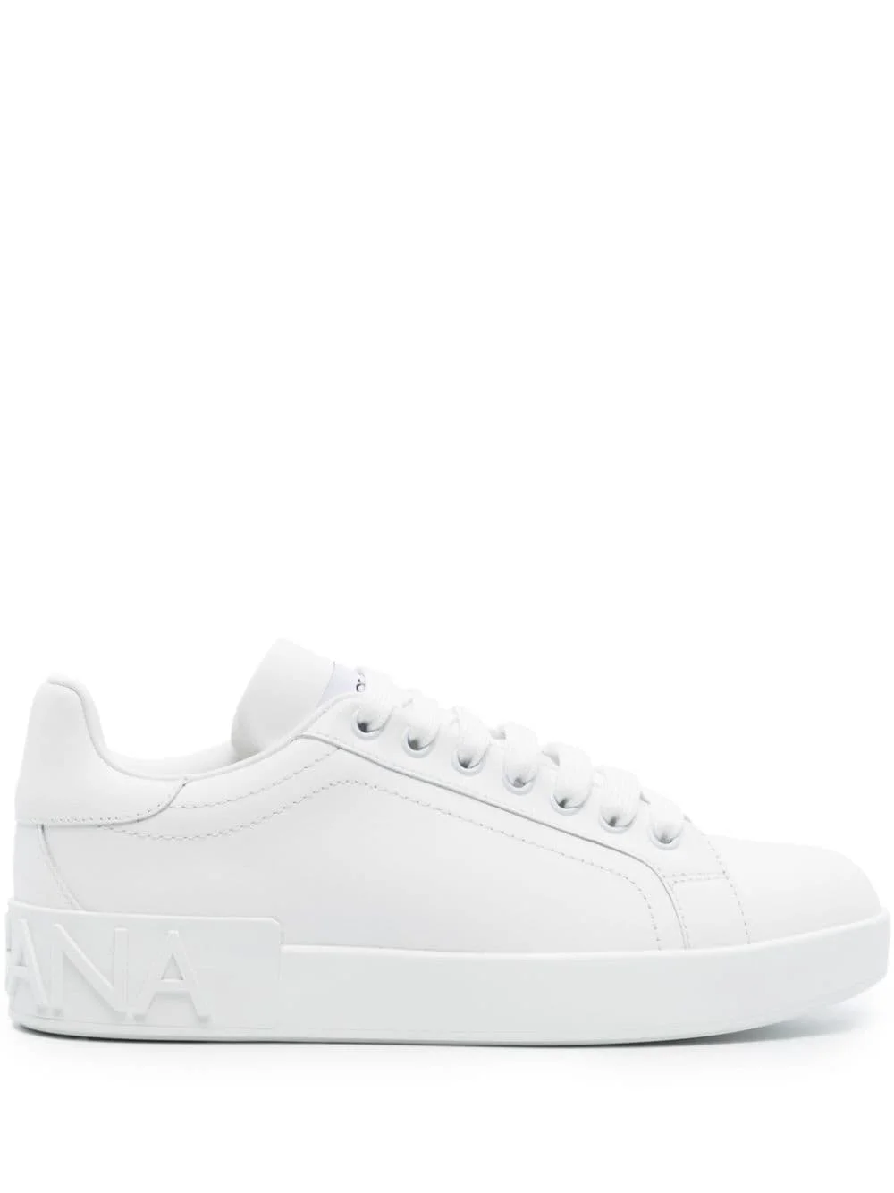 Dolce & Gabbana Women Portofino Leather Sneakers - 1