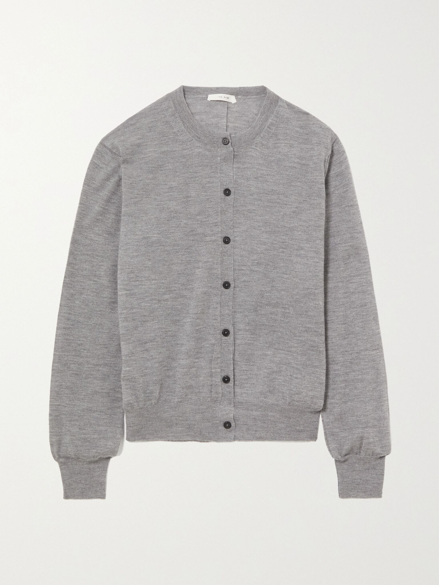 Essentials Battersea cashmere cardigan Gray - 1