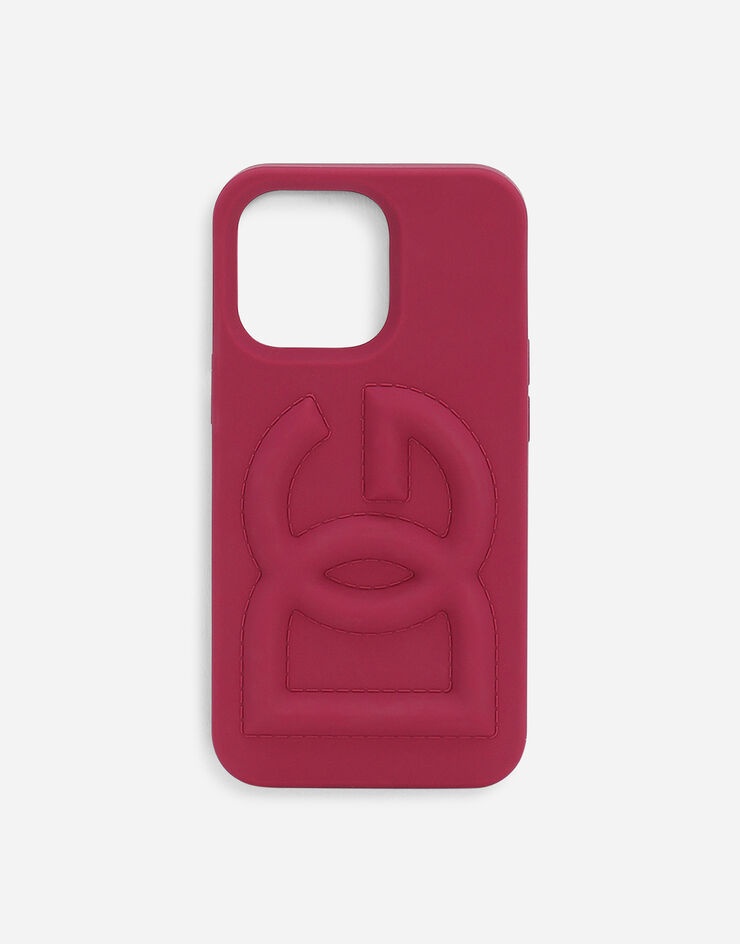 Rubber iPhone 14 Pro Cover with DG logo - 1