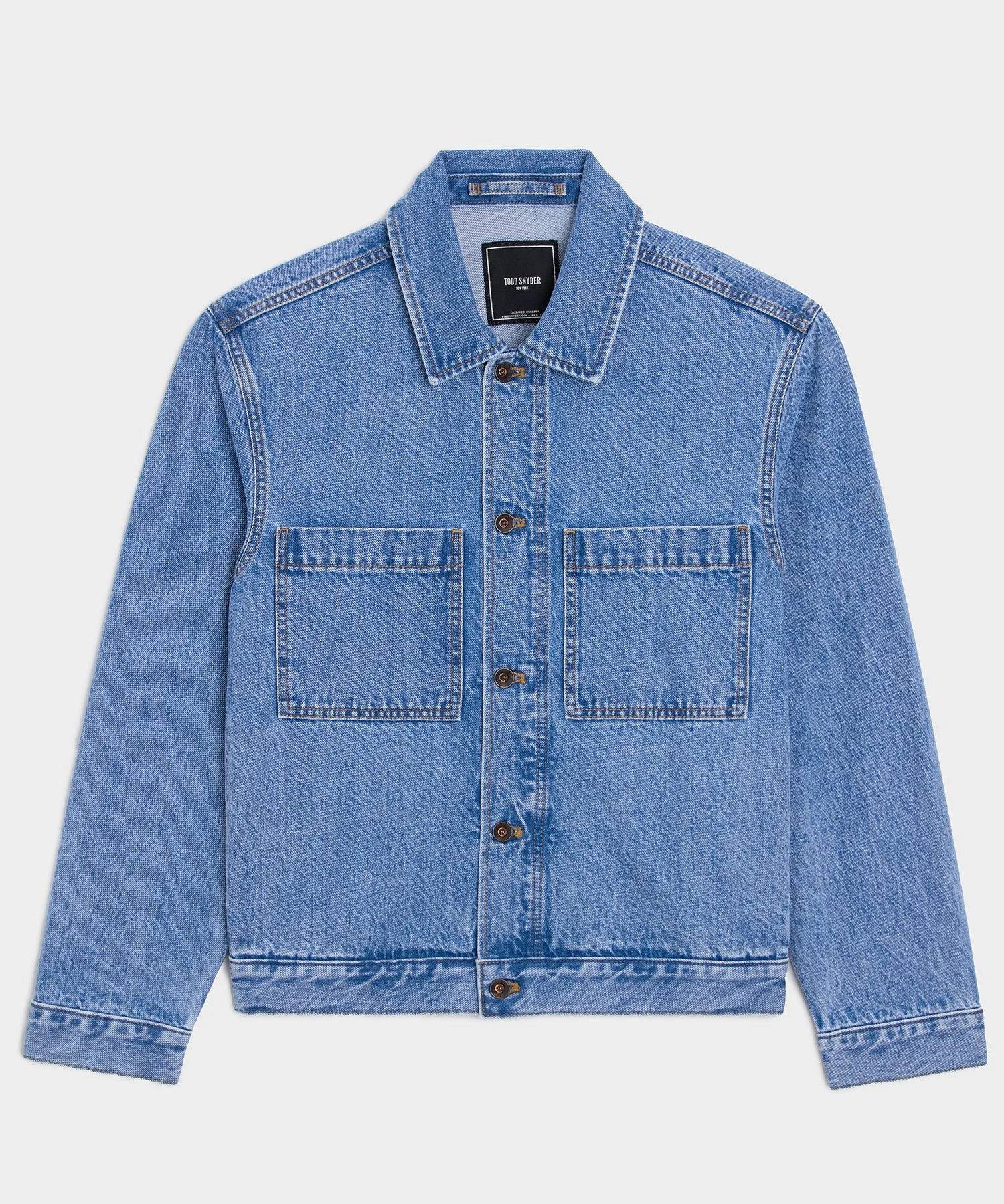 Boxy Denim Jacket - 1