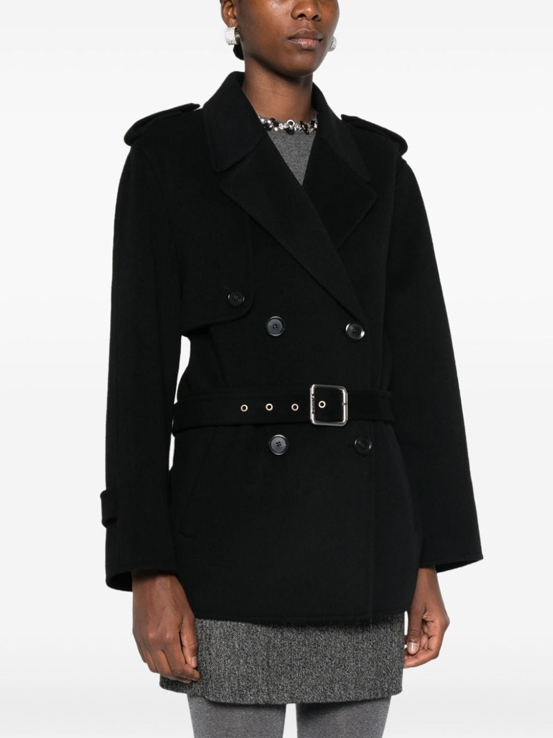 double-breasted belted coat 3
