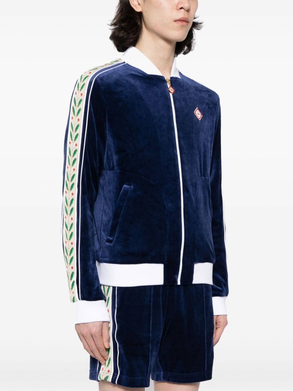 Laurel logo track jacket - 3
