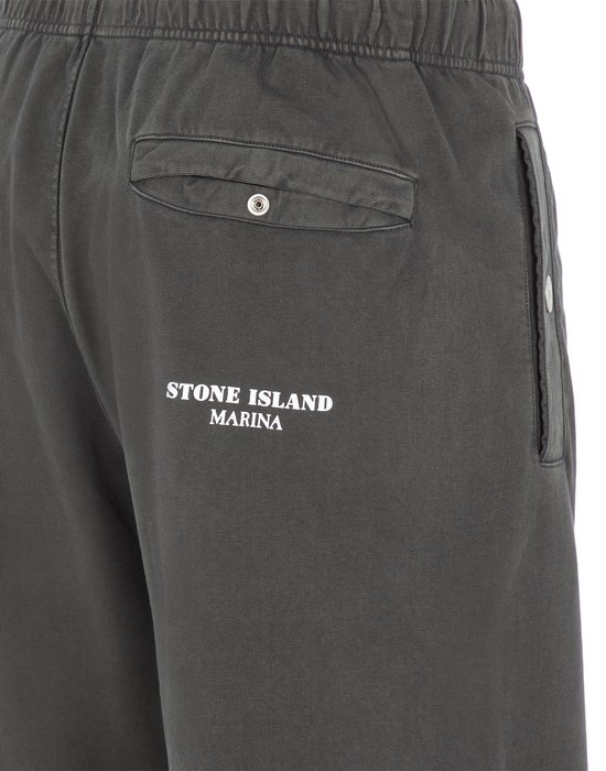 616X2 STONE ISLAND MARINA_‘OLD’ TREATMENT STEEL GRAY - 5