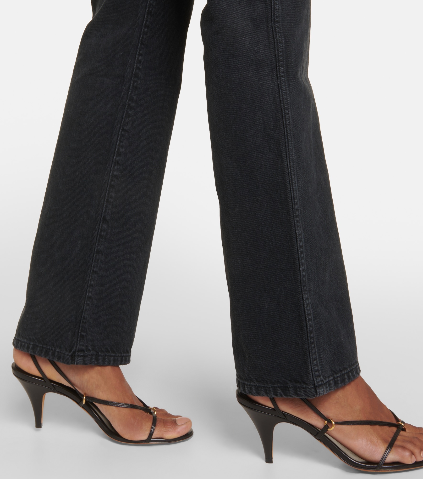 Danielle high-rise straight jeans - 5