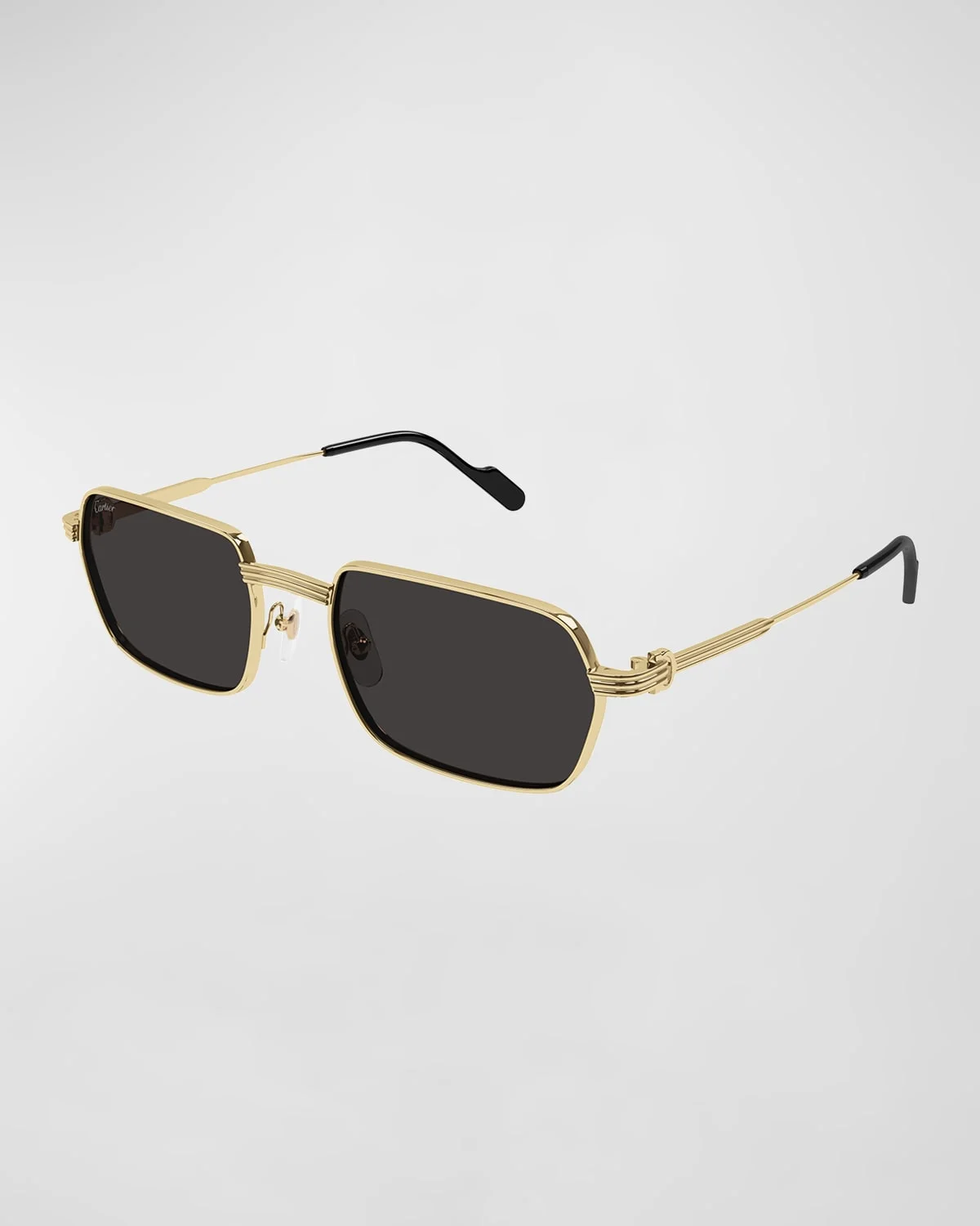 Men's Metal Rectangle Sunglasses - 1