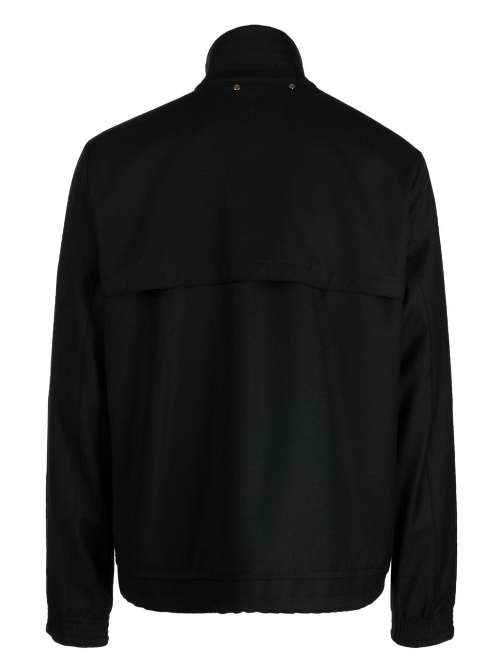 high-neck zipped jacket - 2