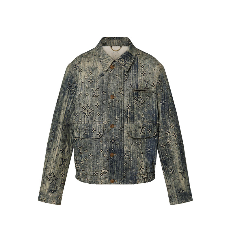 Monogram Tailored Denim Jacket - 1