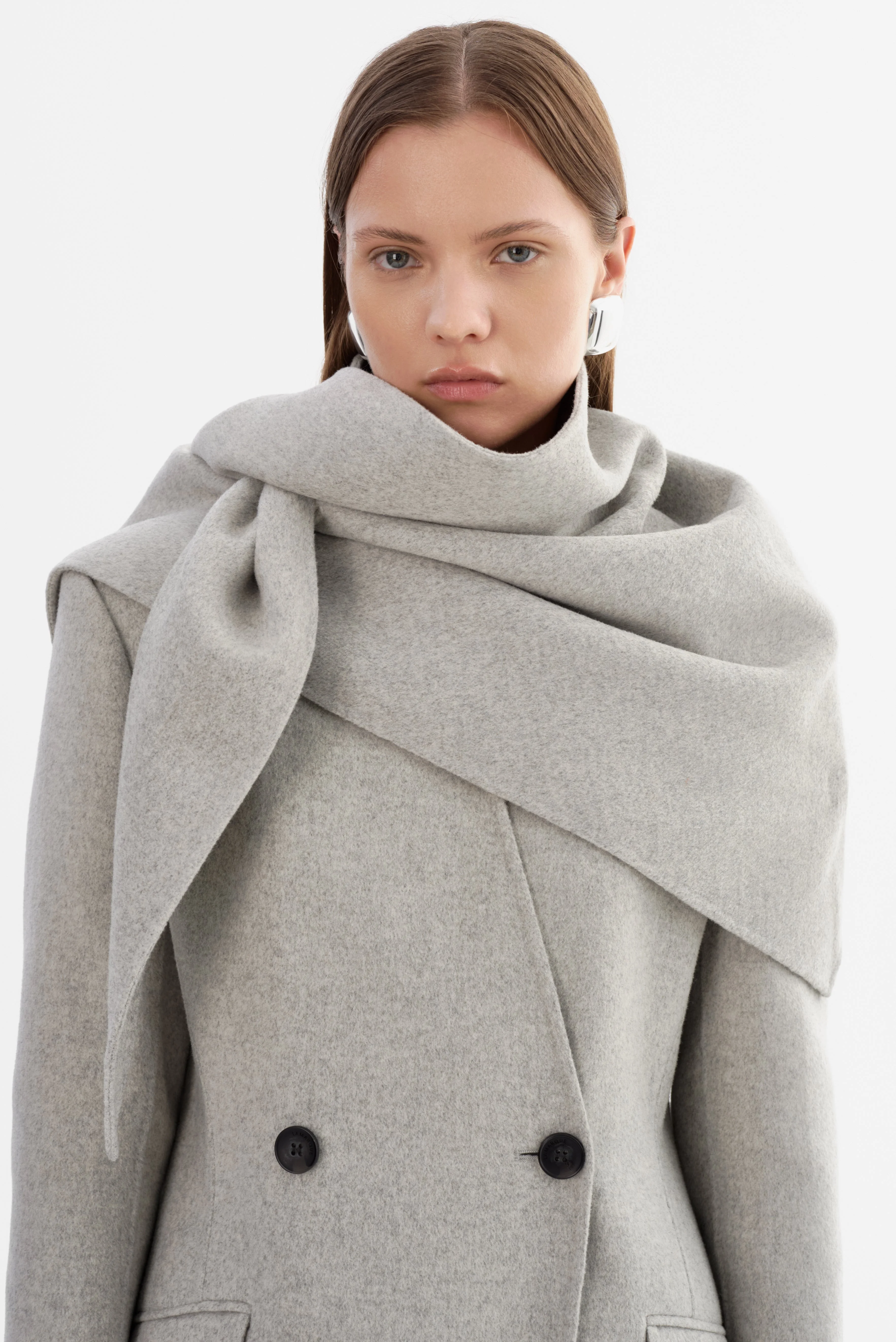 EMMA | Double Face Wool Scarf - 1