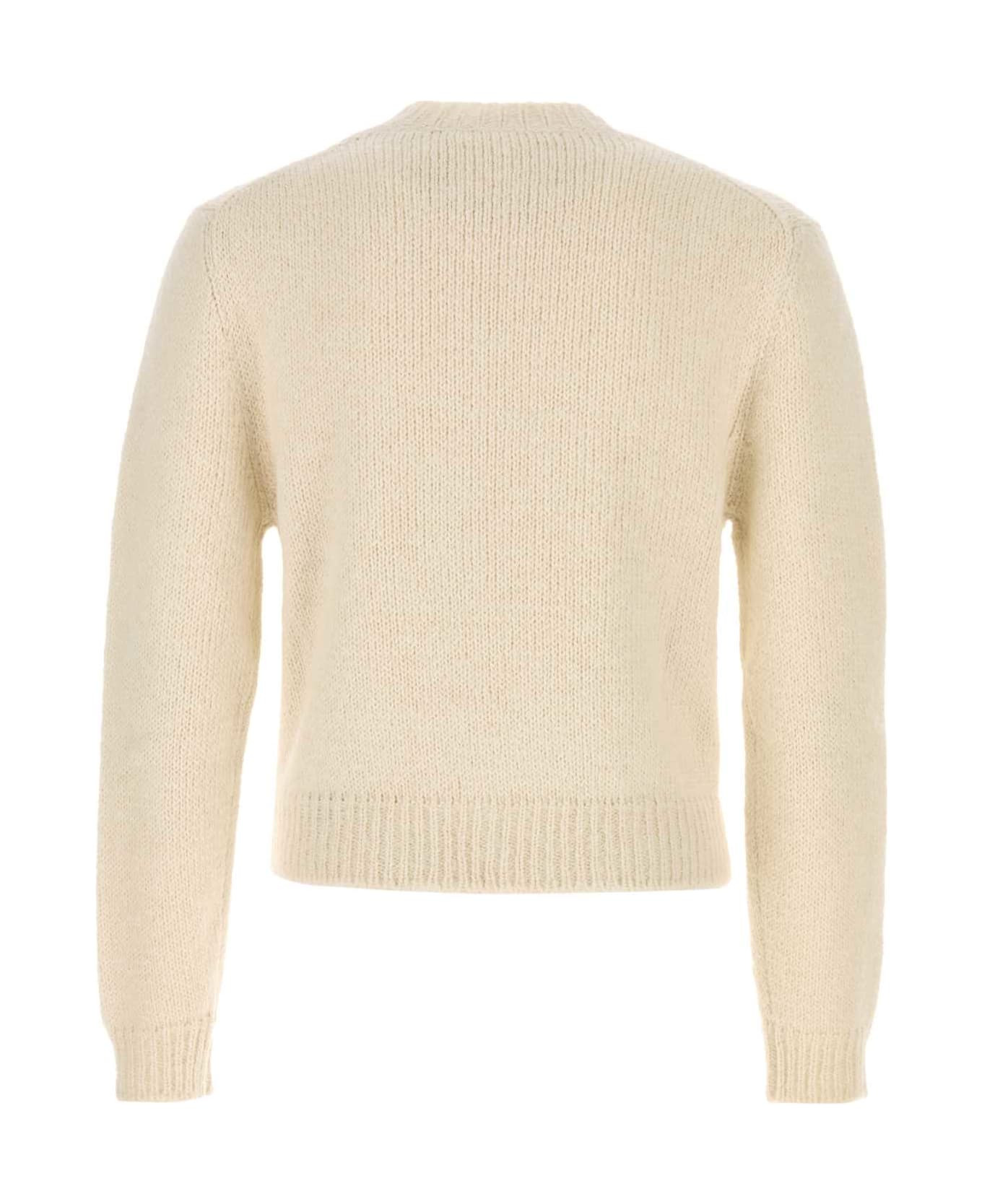 Ivory Alpaca Blend Sweater - 2