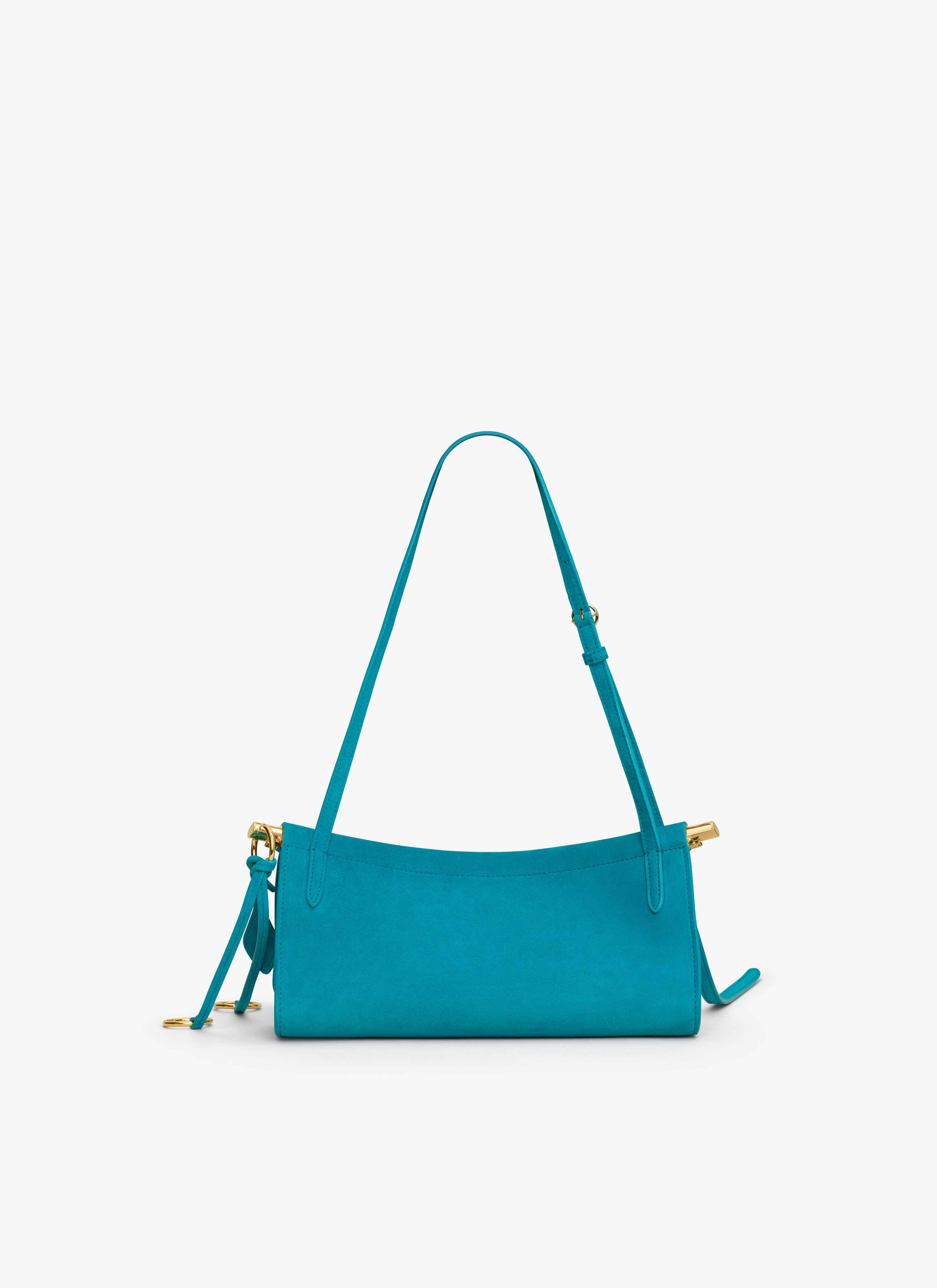 LE CLICK EAST WEST SMALL BAG IN SUEDE - 4