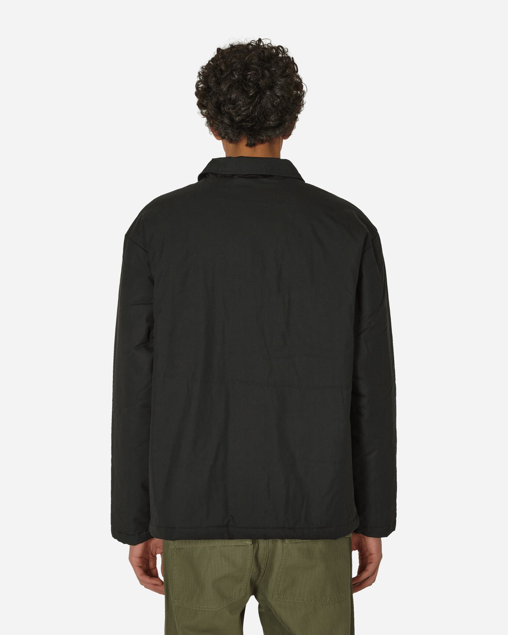 Waxed Canvas Work Jacket Black - 3