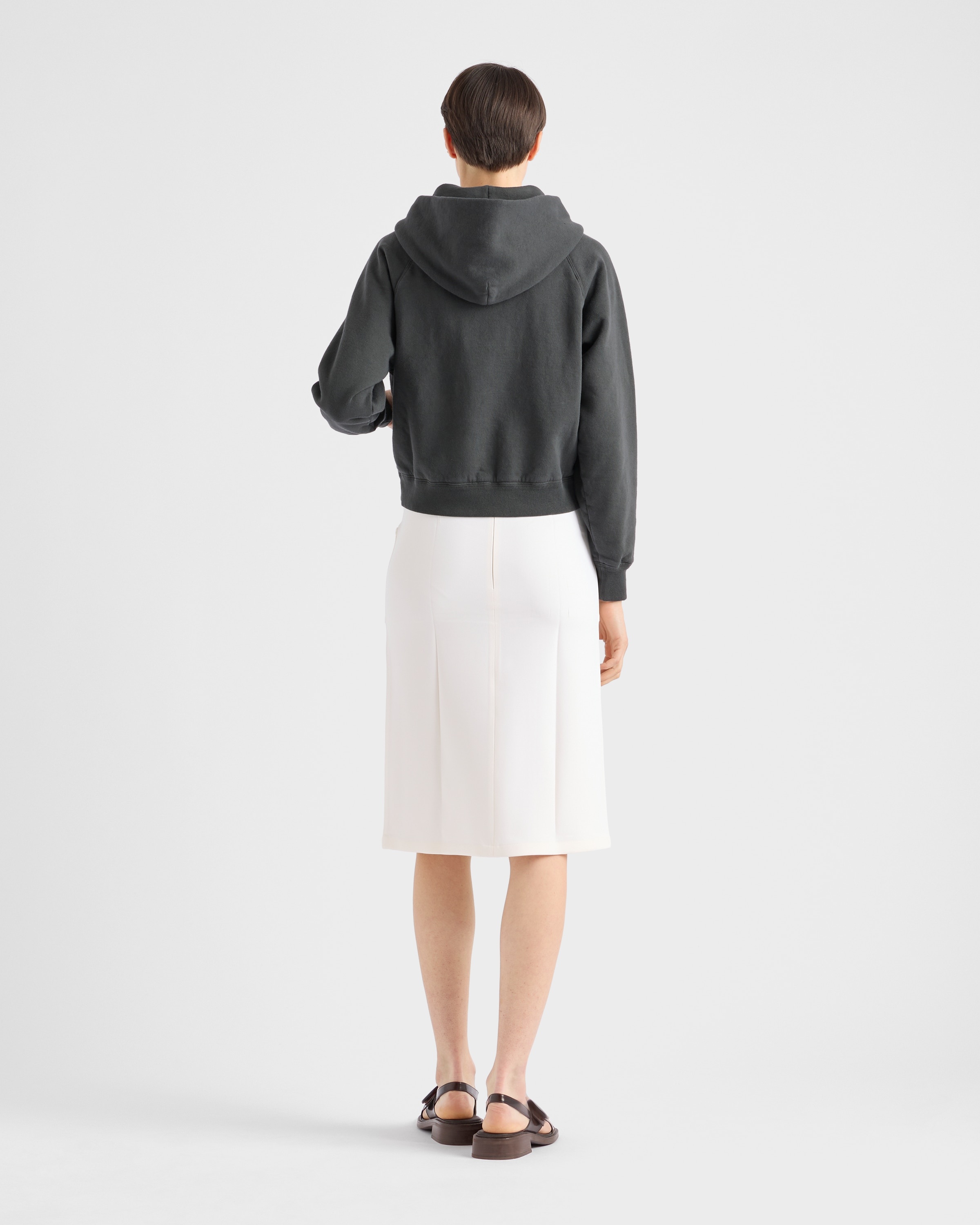 Compact sablé skirt - 5