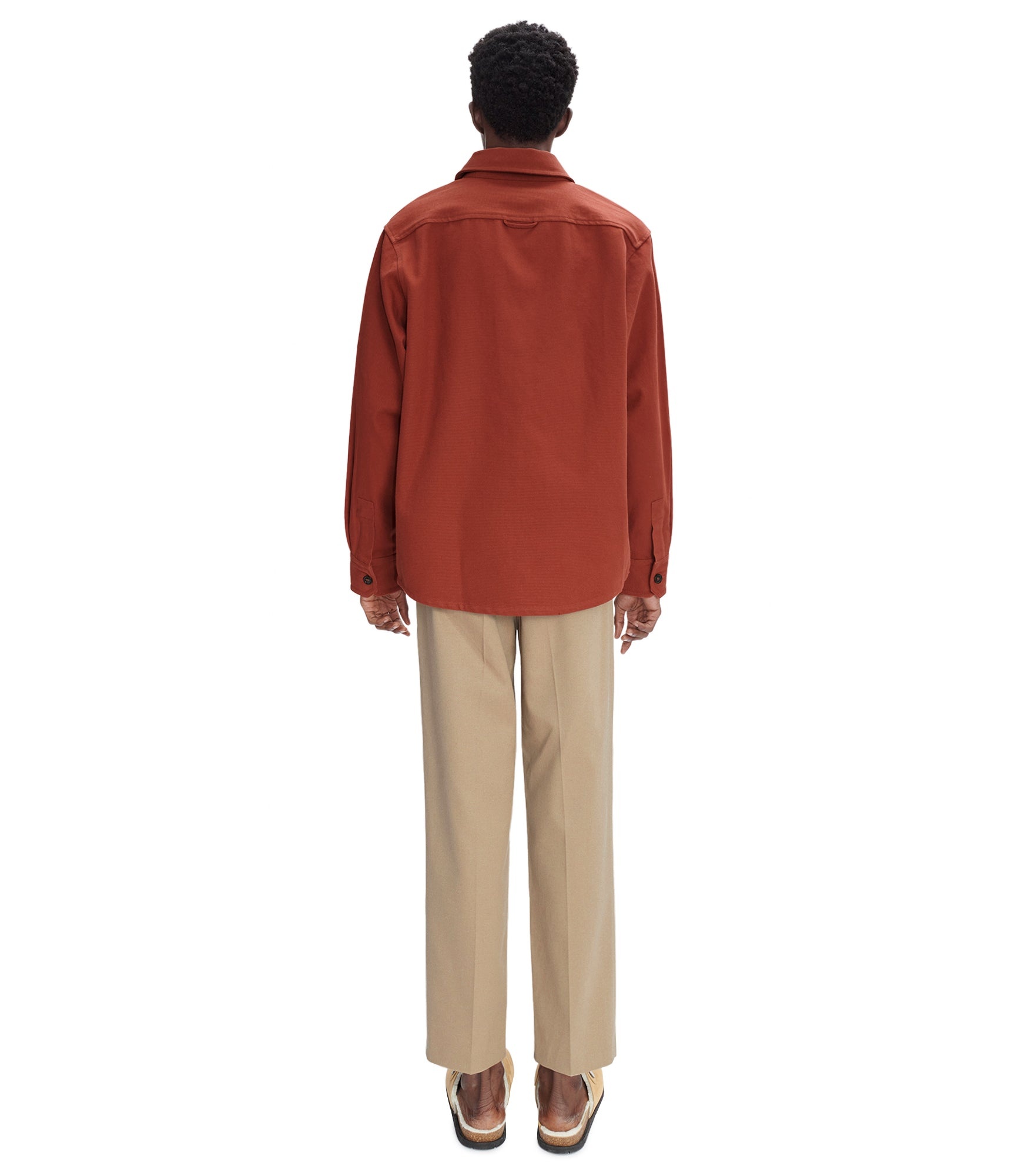 BASILE BRODÉE POITRINE OVERSHIRT - 4