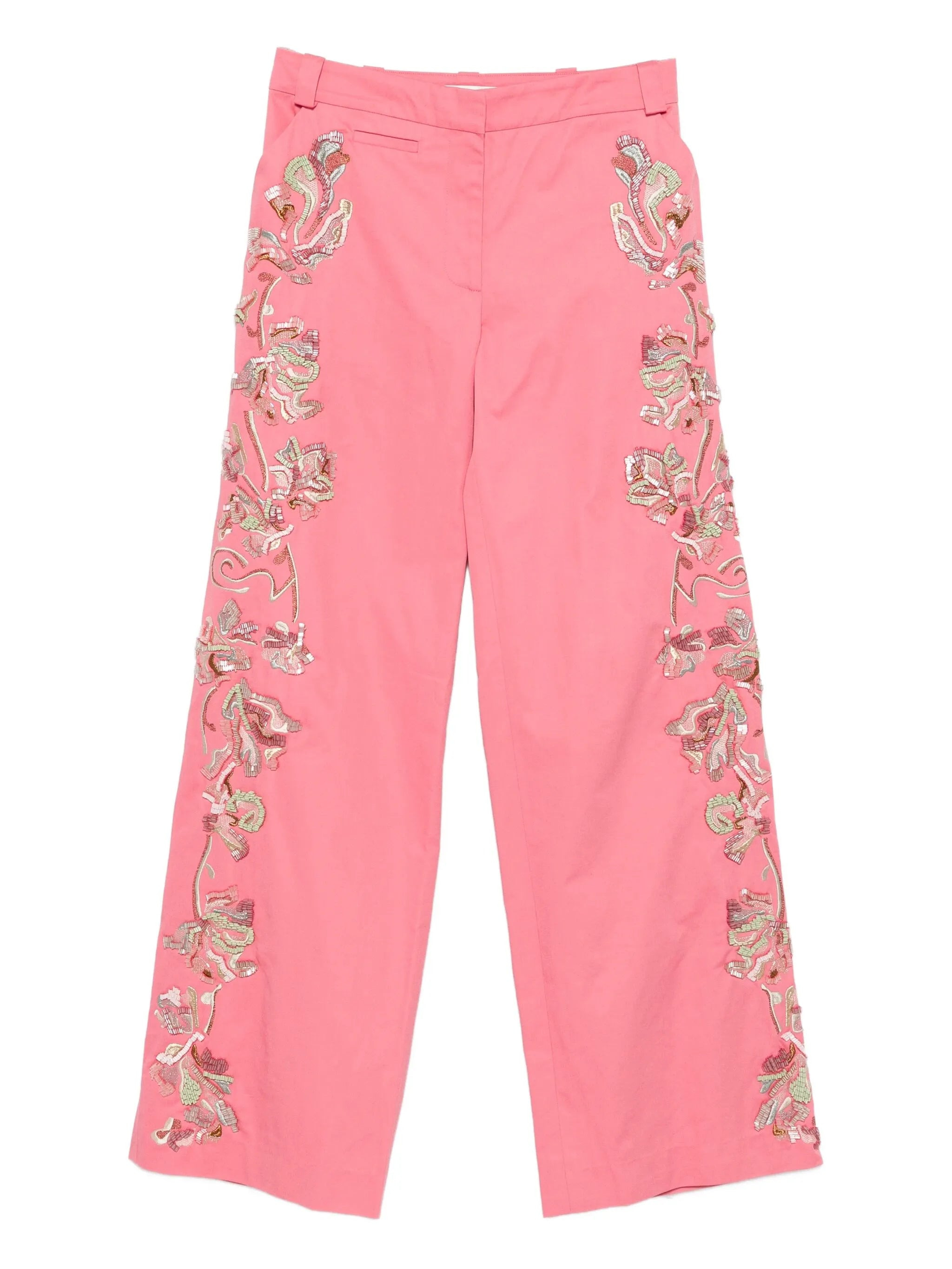 straight-leg trousers - 1