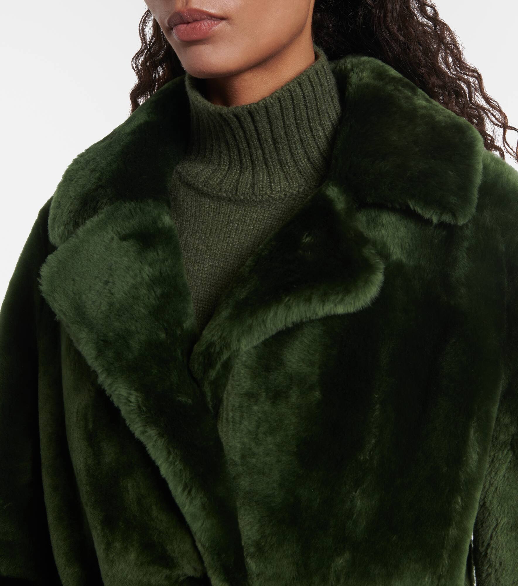 Shearling coat - 4