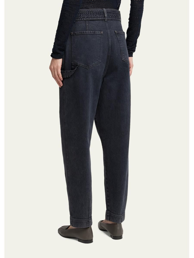 Tapered Stretch Denim Jeans 3