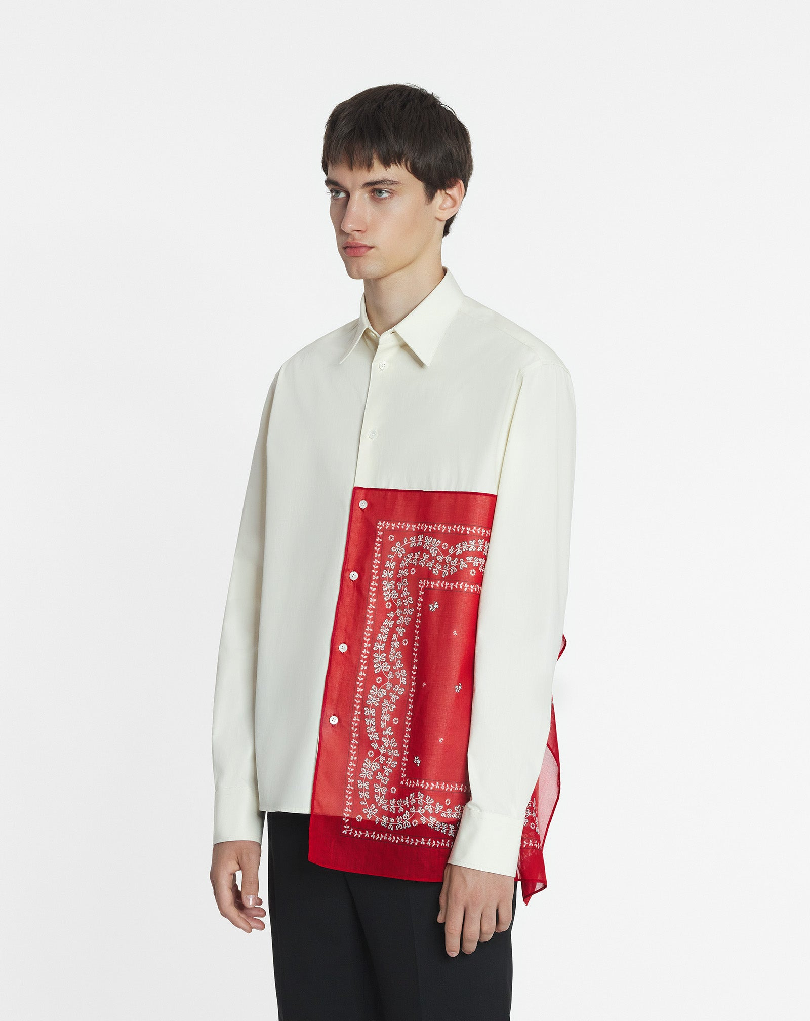 STRAIGHT BANDANA SHIRT - 3