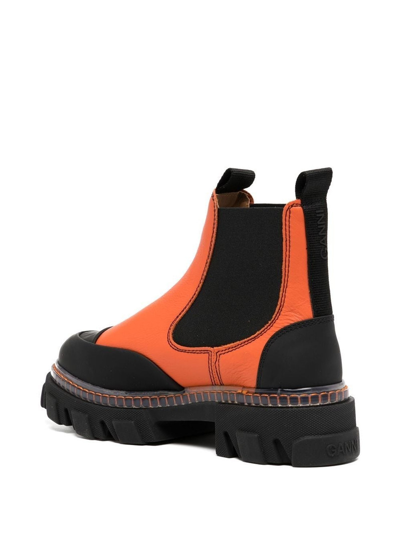 panelled ankle boots 3