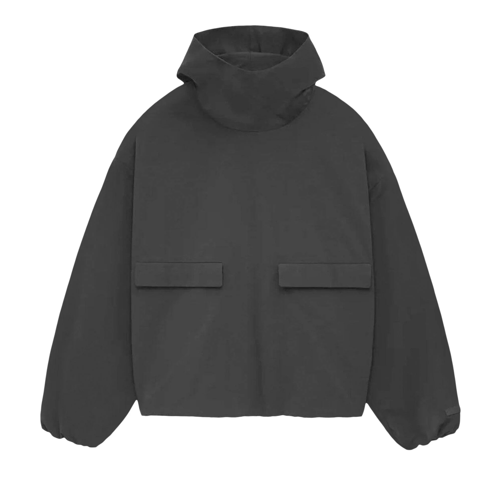 Fear of God Essentials Military Nylon Hooded Anorak 'Black' - 1